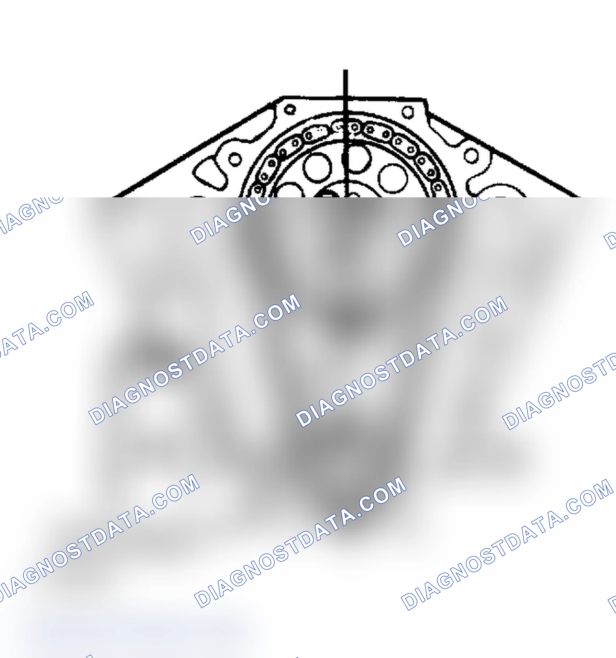 Scheme 22: Timing Chain Sprocket Alignment Remove sprocket by tapping on lower edge with mallet.