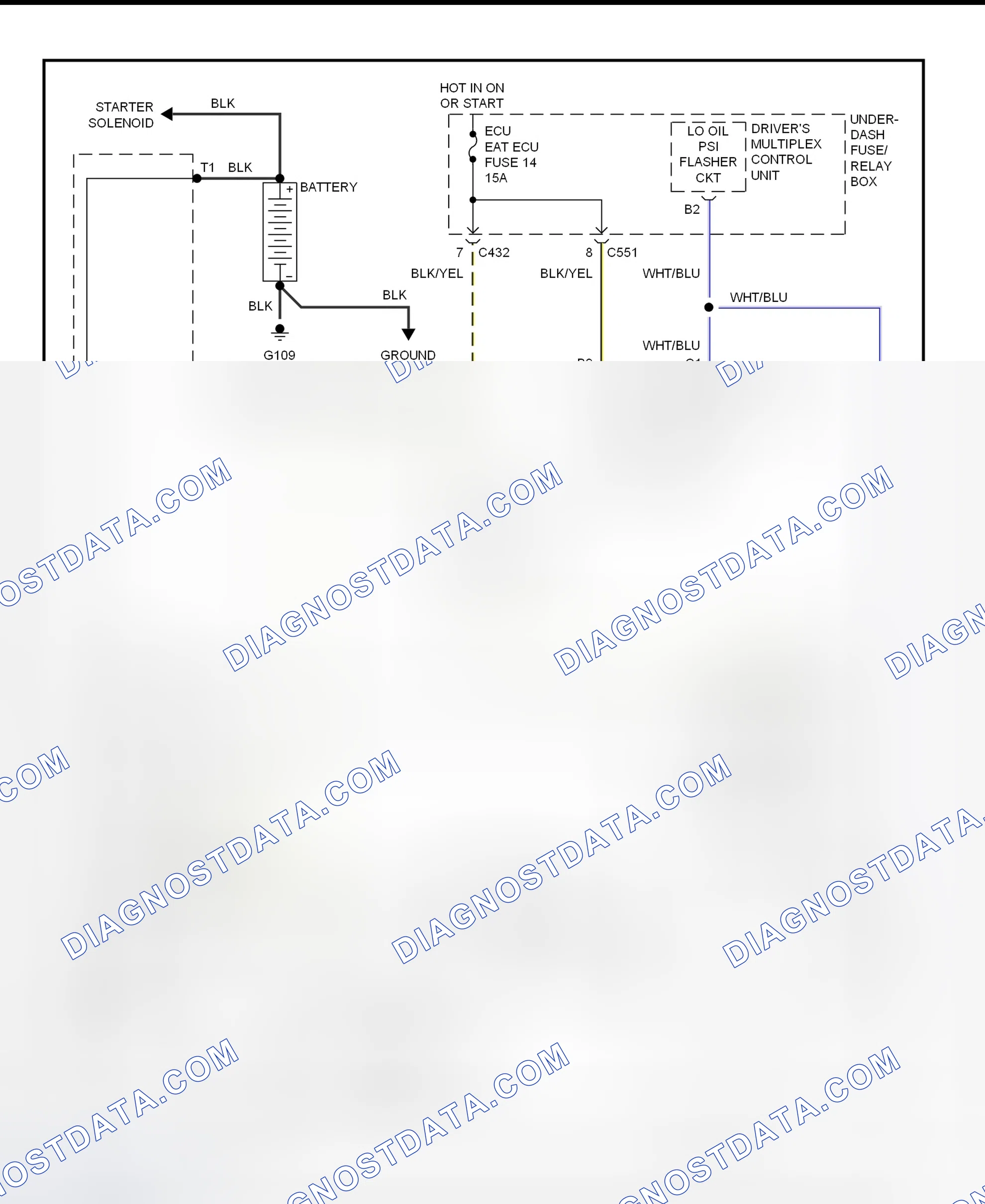 Scheme 3: Charging System Wiring Diagram (Prelude)