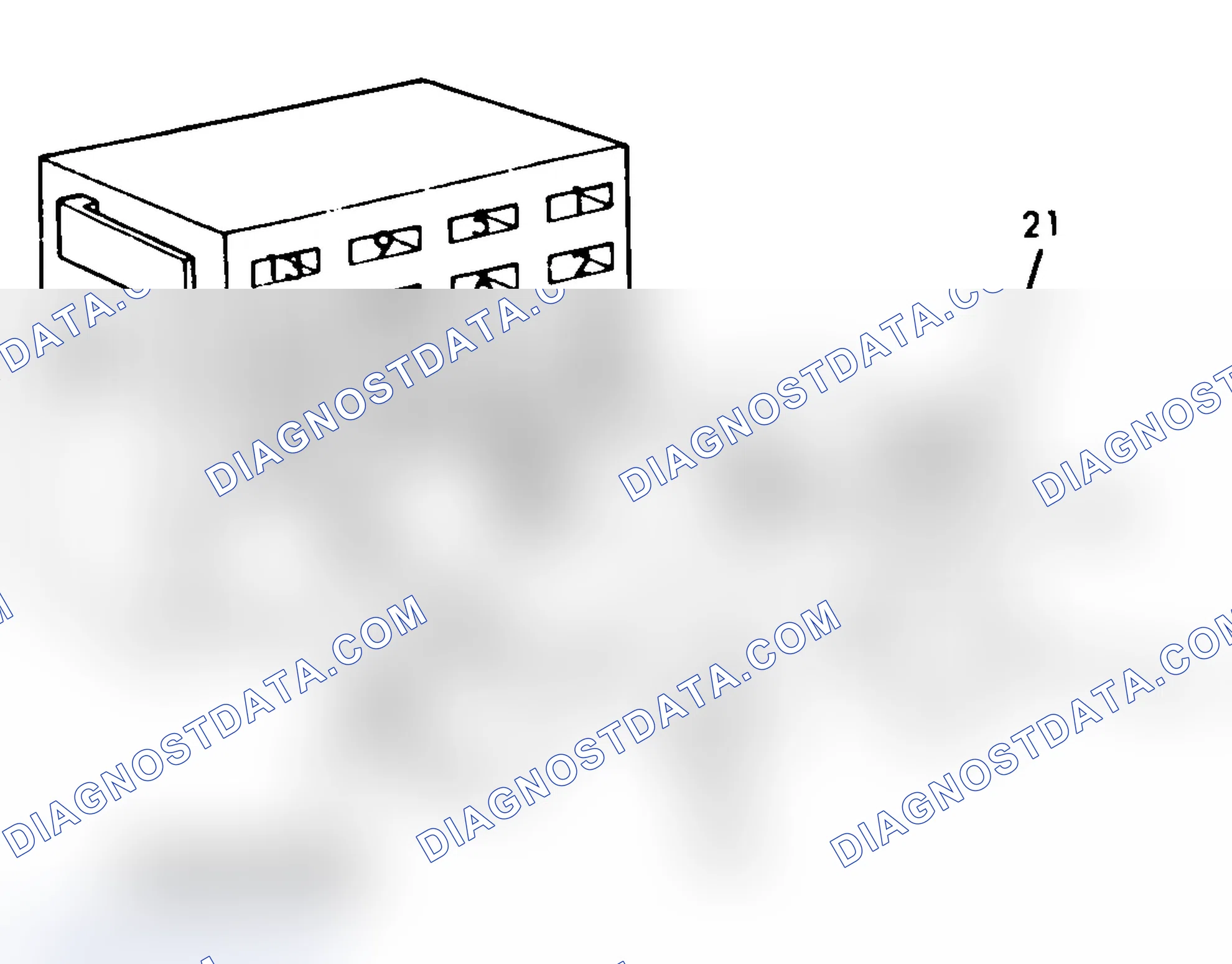 Scheme 5: FUSE PANEL IDENTIFICATION (1983-85 MODELS)