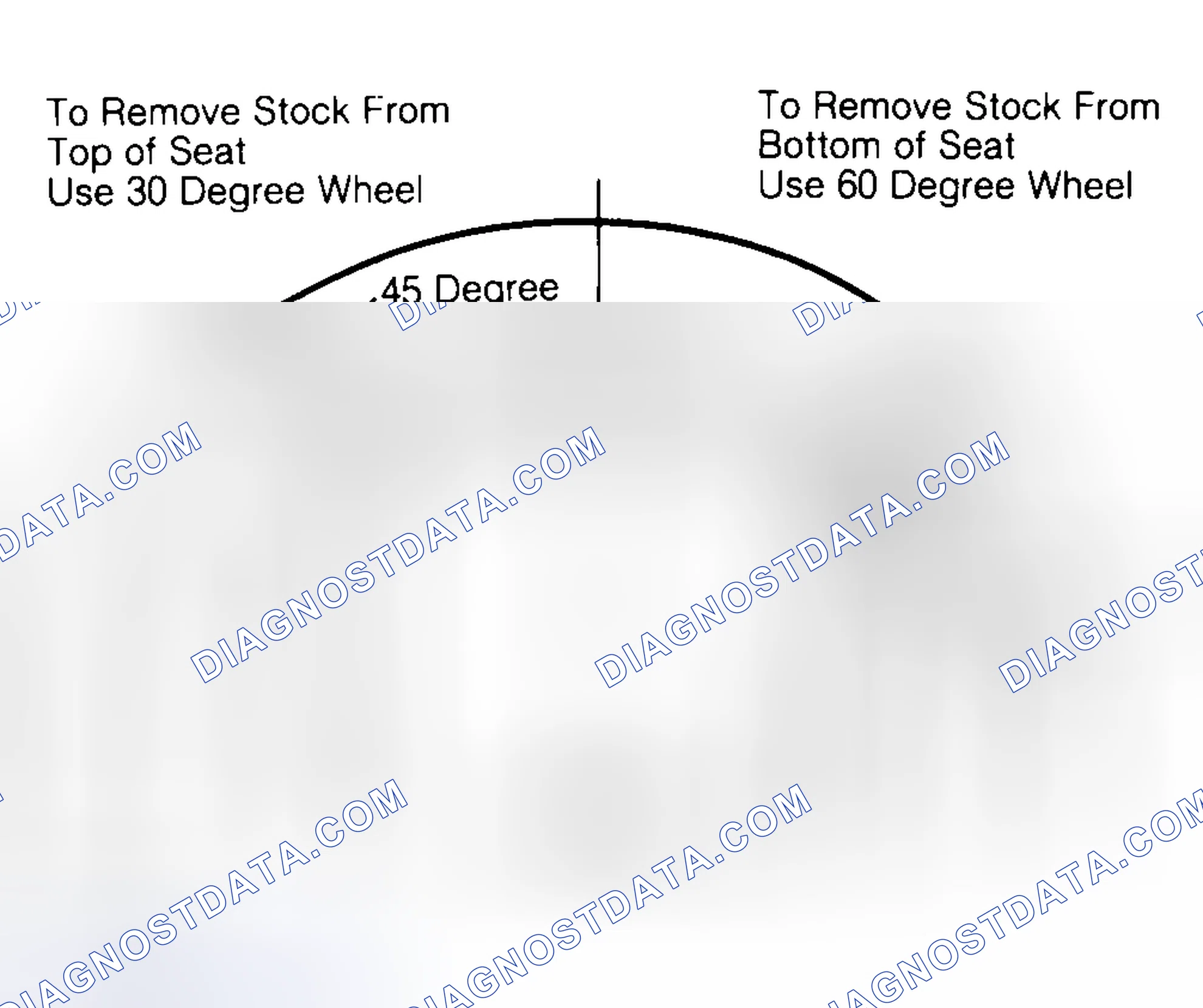 Scheme 19: Adjusting Valve Seat Width