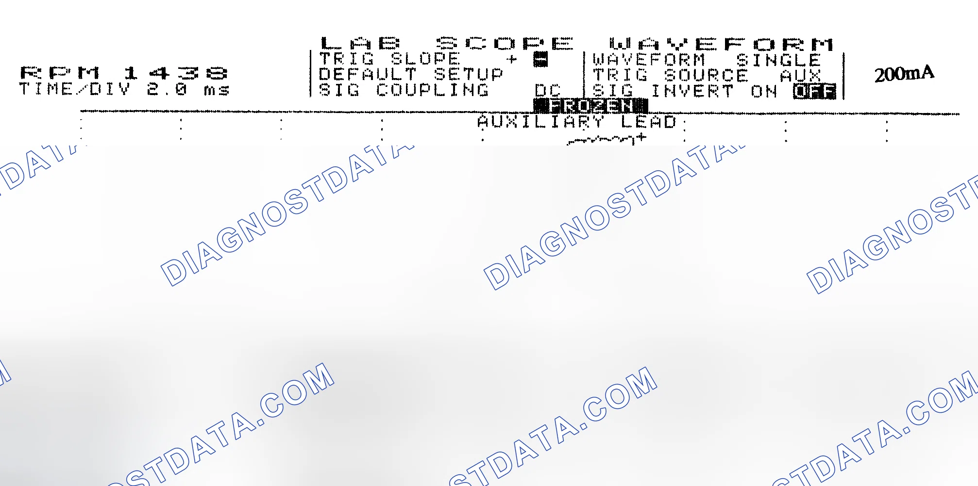 Scheme 15: Single Injector w/Normal Current Flow - Current Pattern