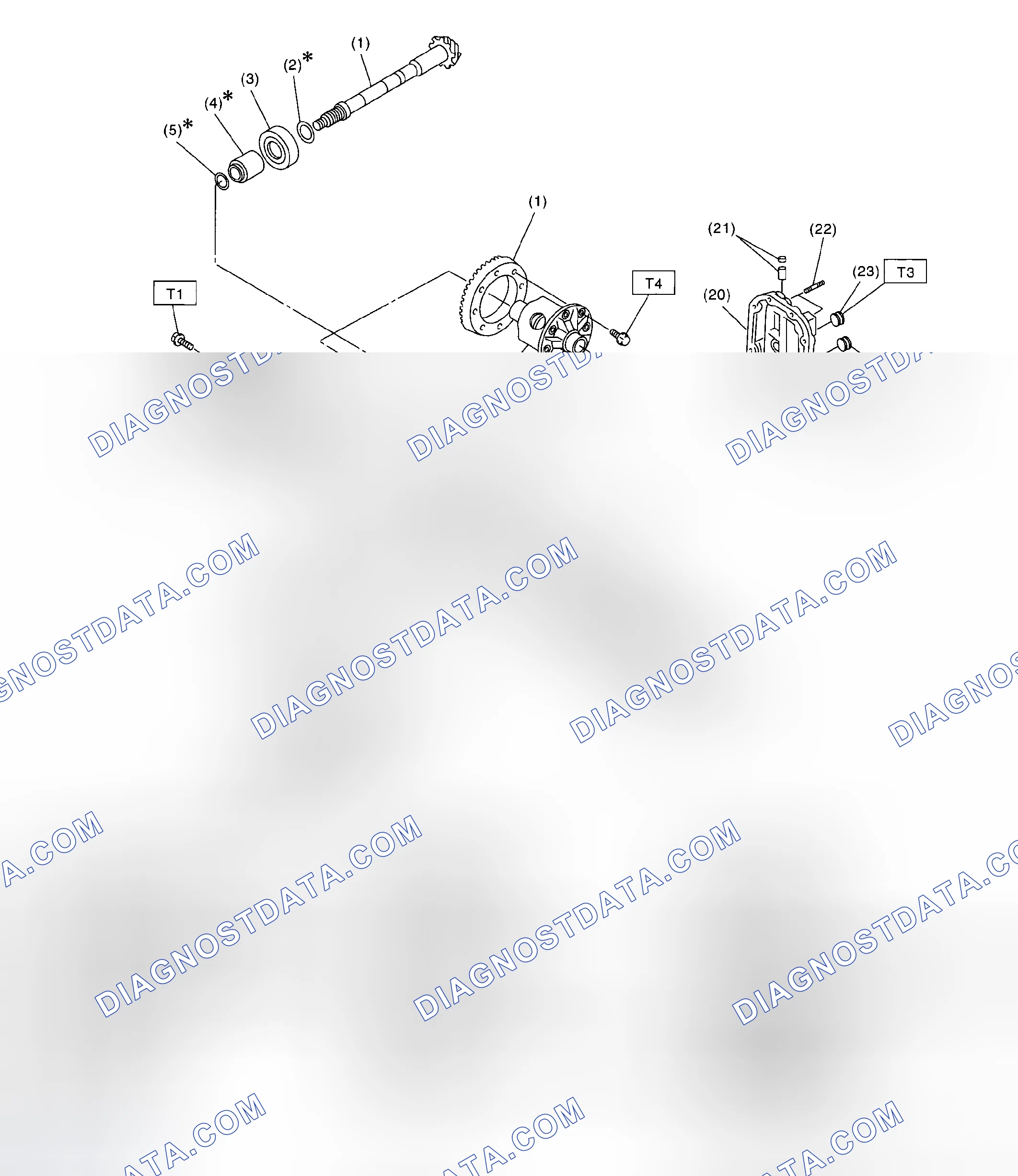 Scheme 115: REAR DIFFERENTIAL WITH LSD