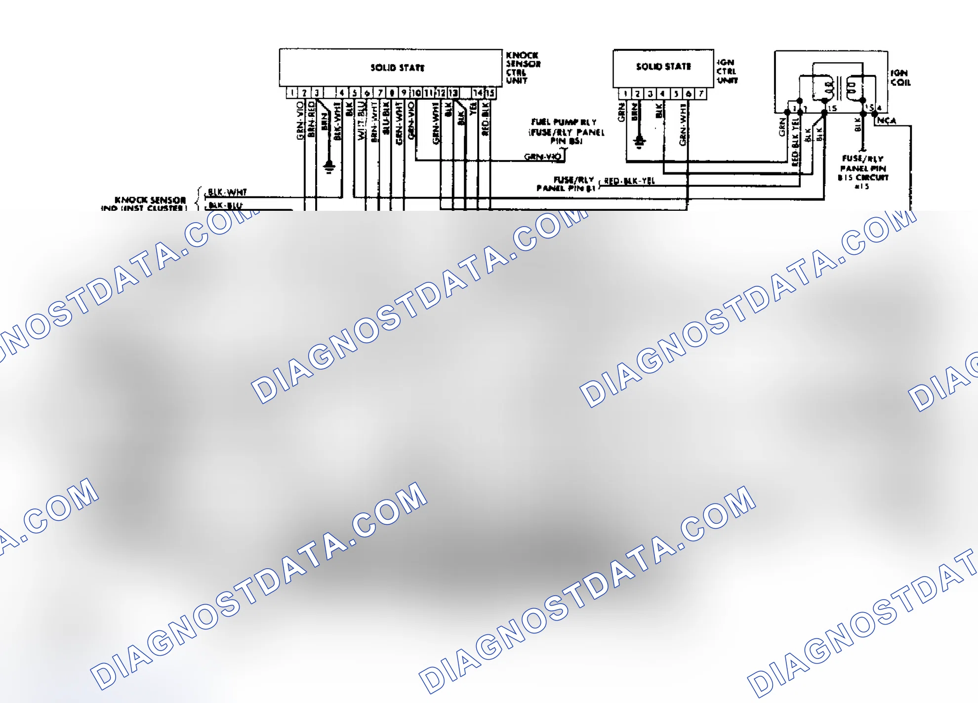 Scheme 10: CIS-E Wiring Diagram (4000S & 4000S Quattro - 4 & 5-Cylinder)