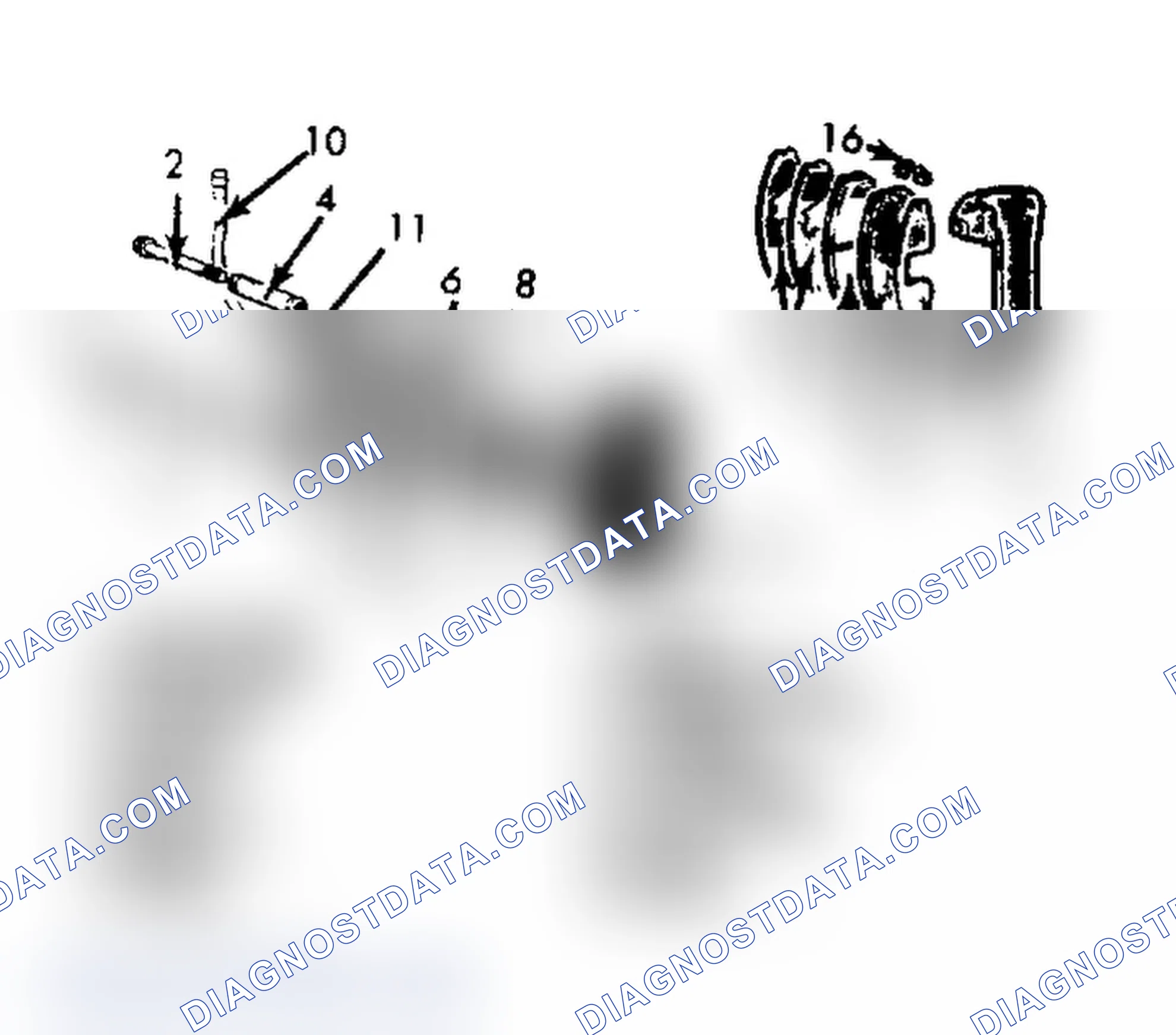 Scheme 2: Exploded View of Front Disc Brake Assembly (Colt W/1.5L)