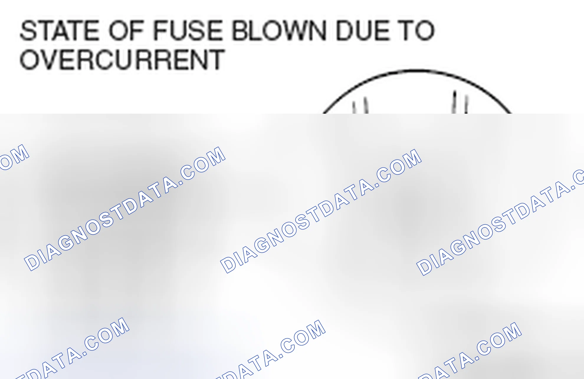 Scheme 26: CAUTIONS IN EVENT OF BLOWN FUSE