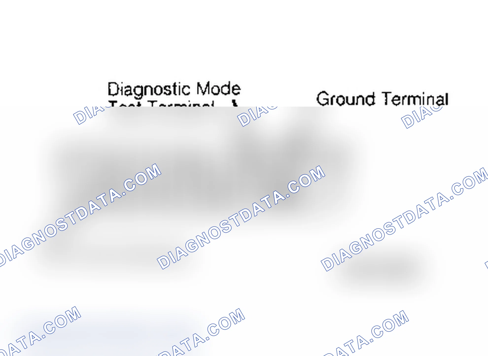 Scheme 64: Entering ECM Diagnostic Mode