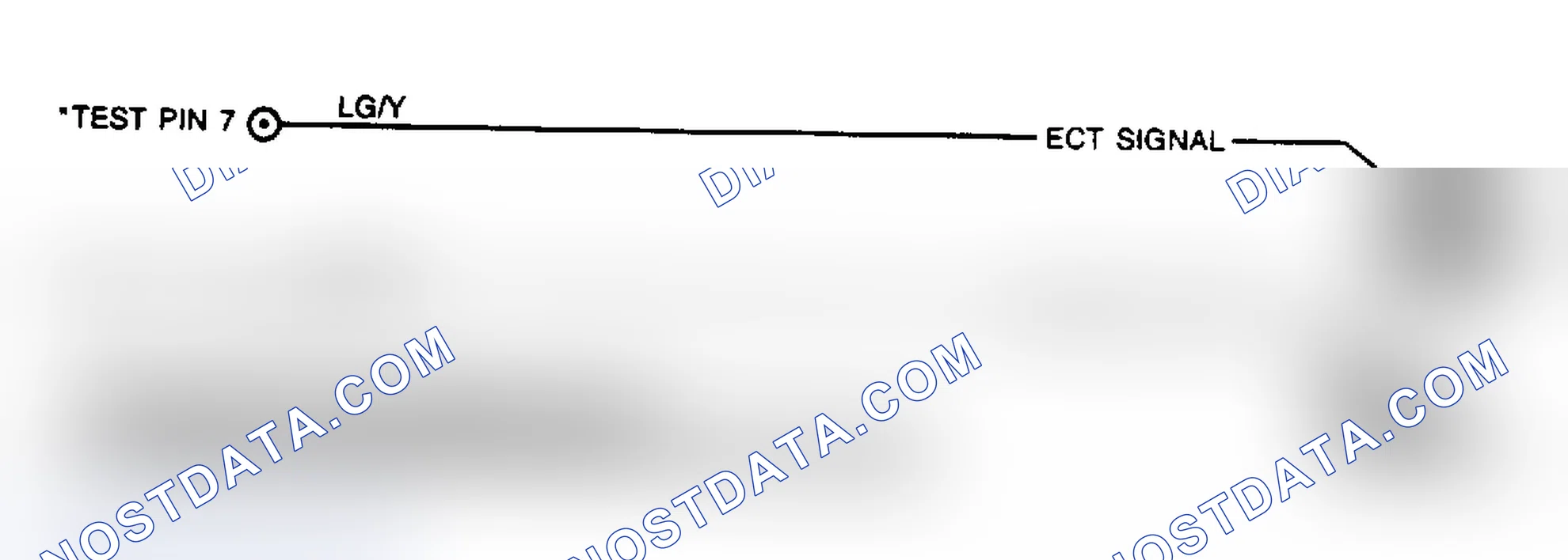 Scheme 43: Engine Coolant Temperature (ECT) Sensor Circuit