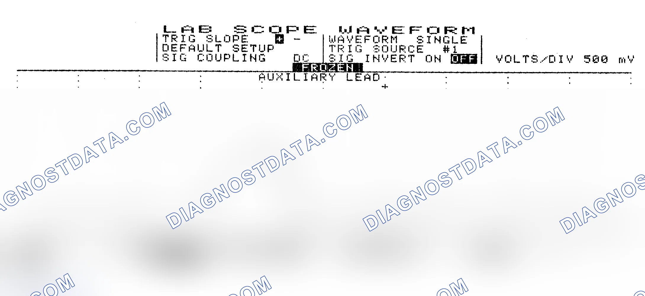 Scheme 10: Single Injector w/Excessive Current Flow - Current Pattern