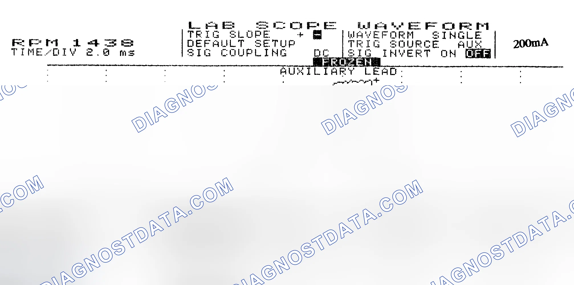 Scheme 15: Single Injector w/Normal Current Flow - Current Pattern