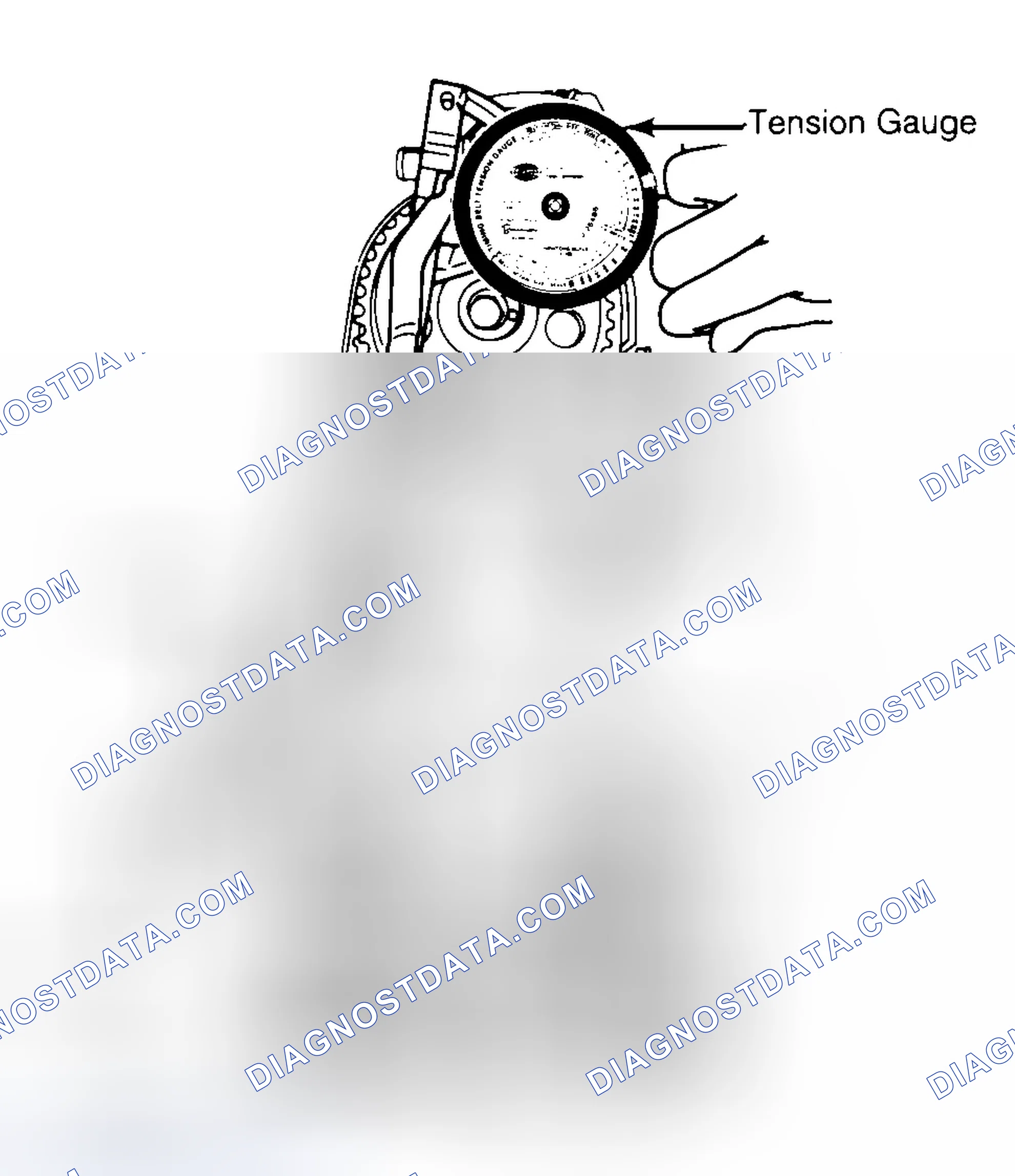 Scheme 3: Adjusting Typical Timing Belt Tension