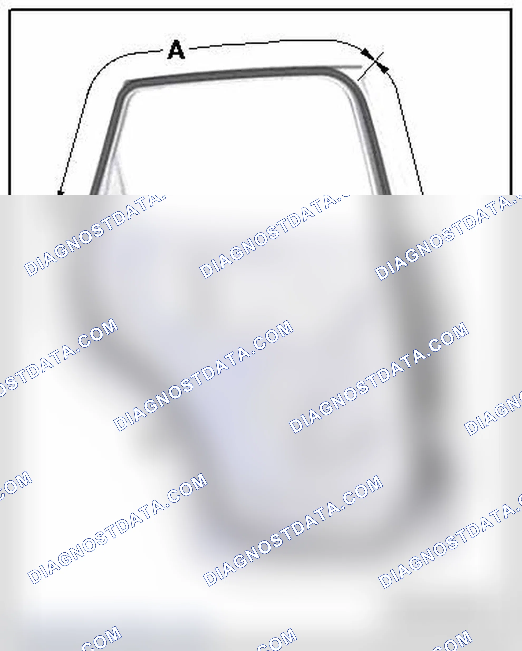Scheme 83: ADHESIVE AREA FOR DOOR SEAL