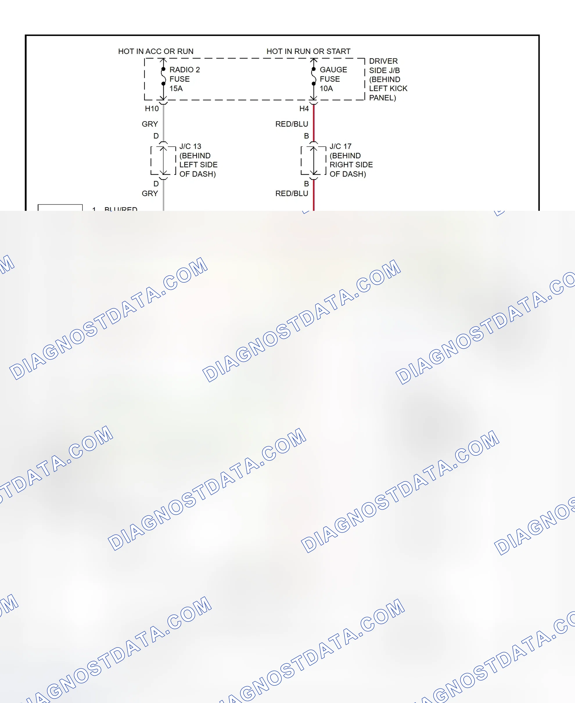 Scheme 309: Shift Interlock System Wiring Diagram (2002 - Lexus GS430)