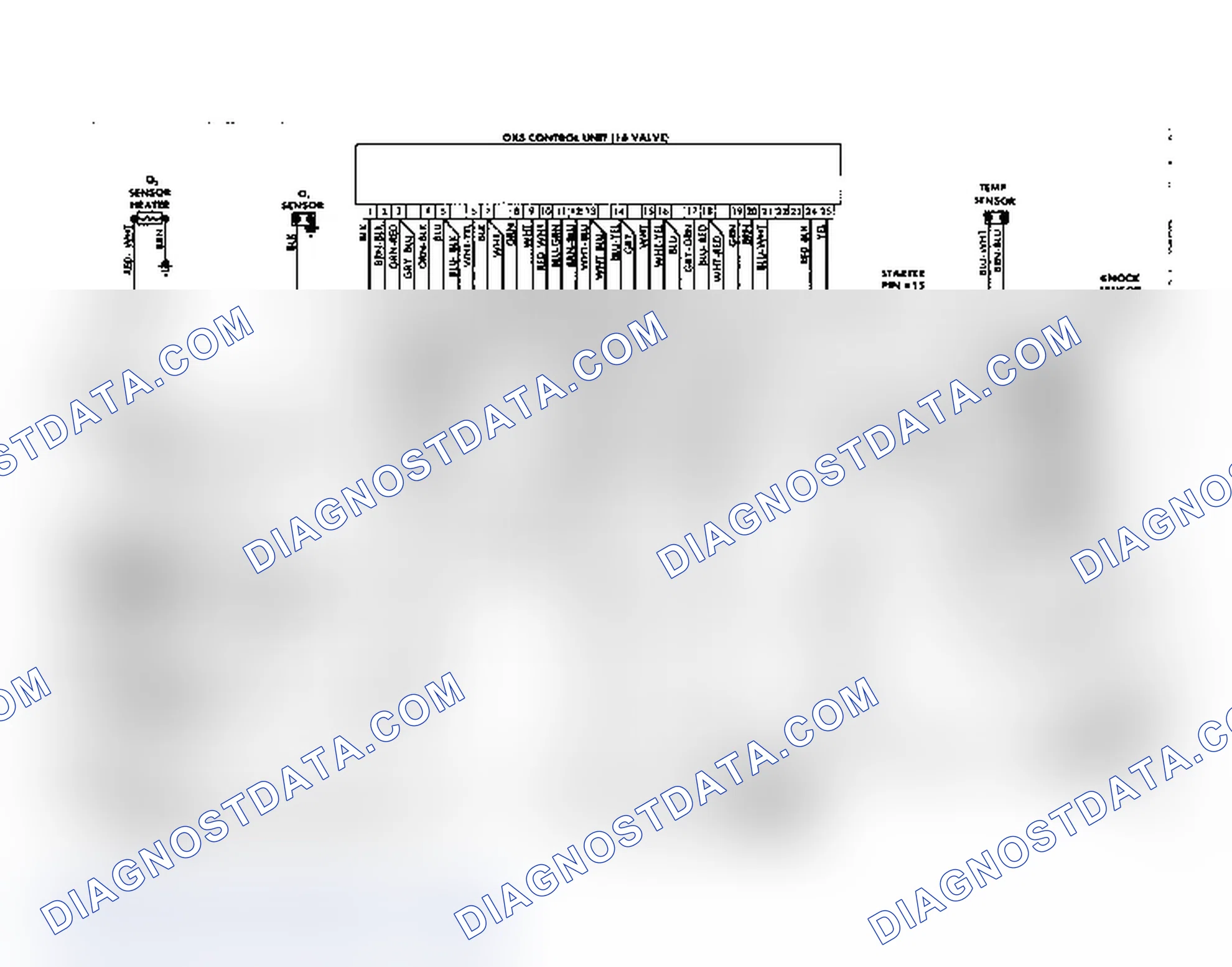 Scheme 25: Scirocco (16-Valve) CIS-E Wiring Diagram