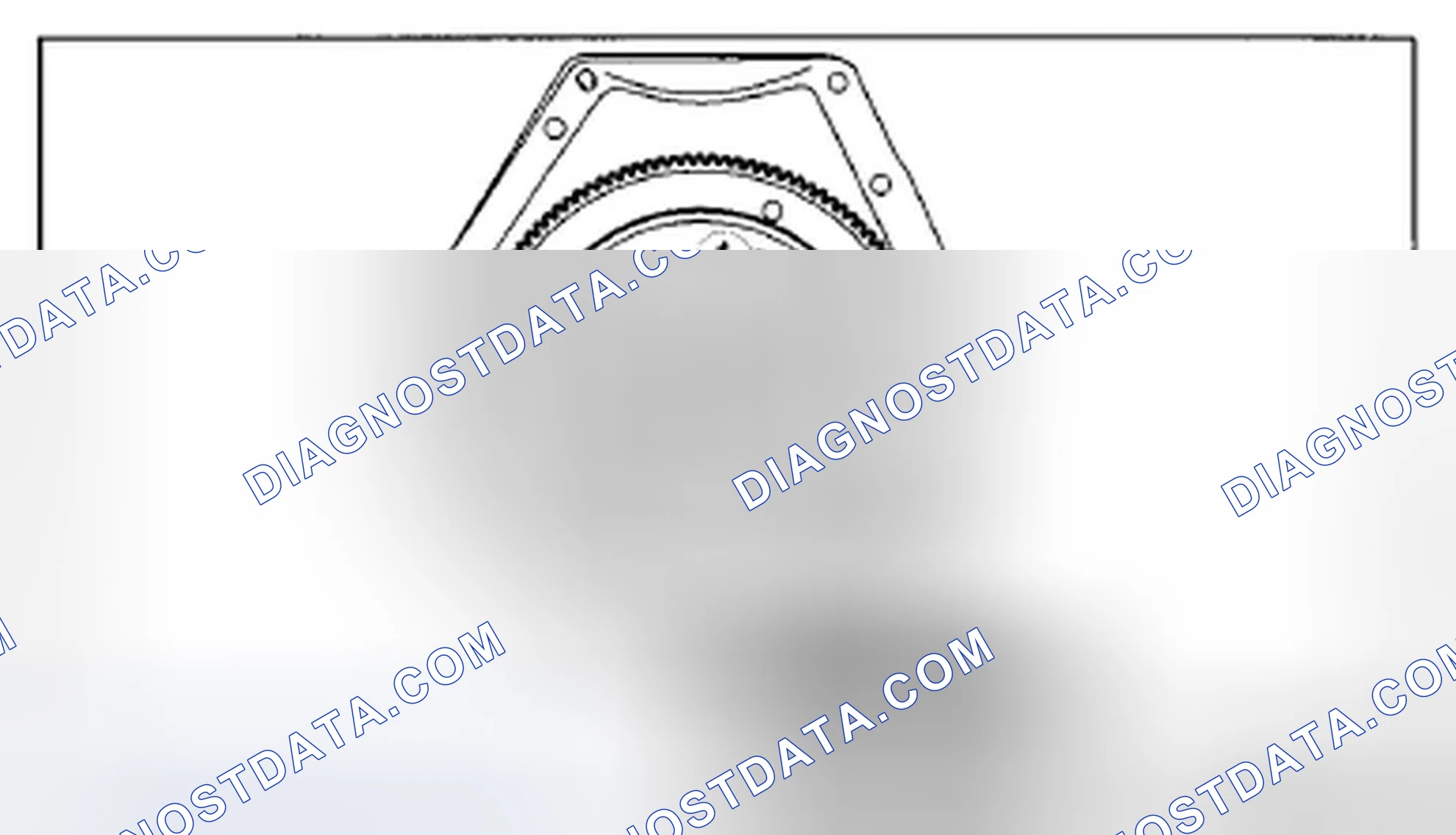 Scheme 1186: Drive Plate Installation Bolts Removal Note