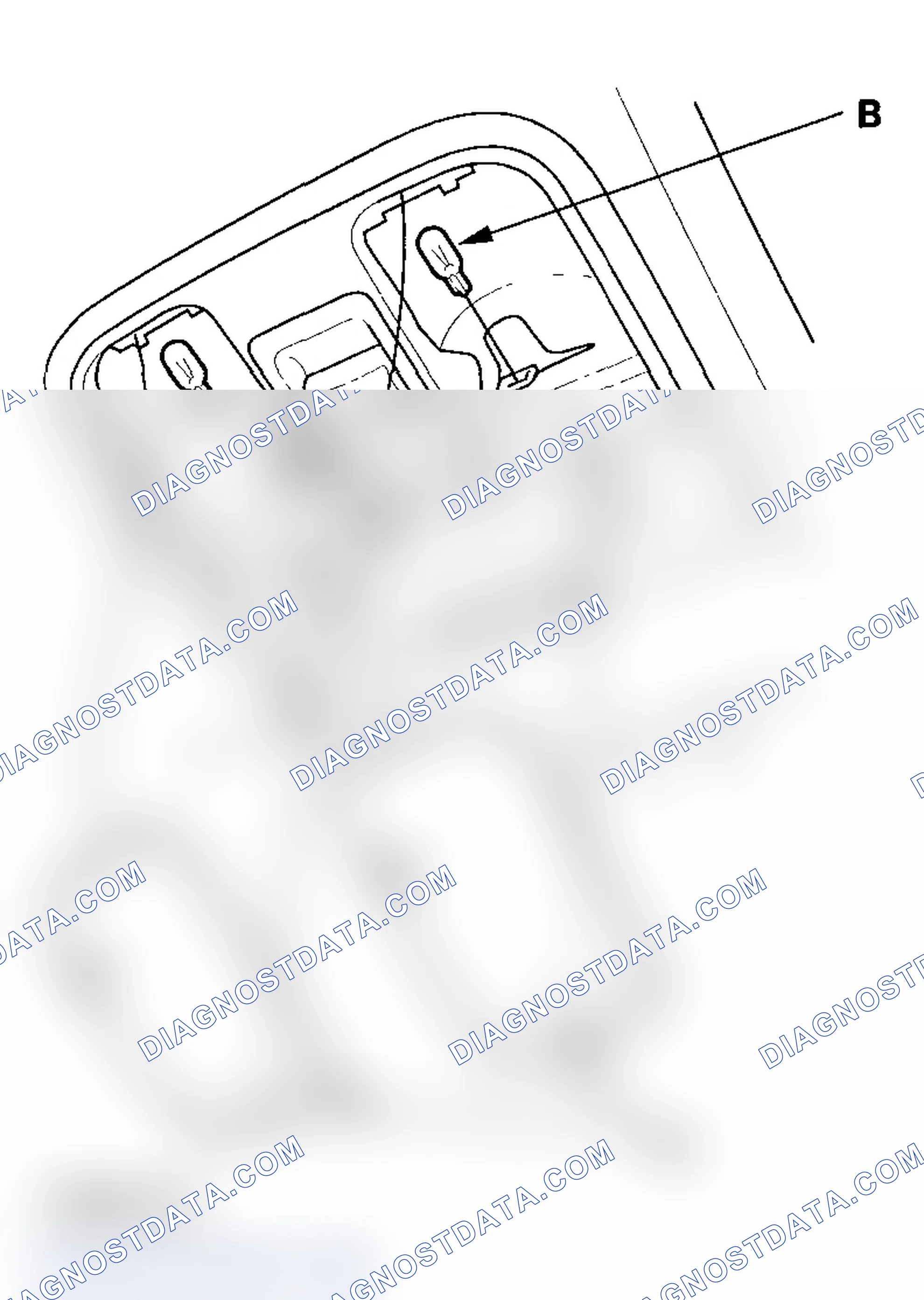 Scheme 9: Front Individual Map Light Replacement
