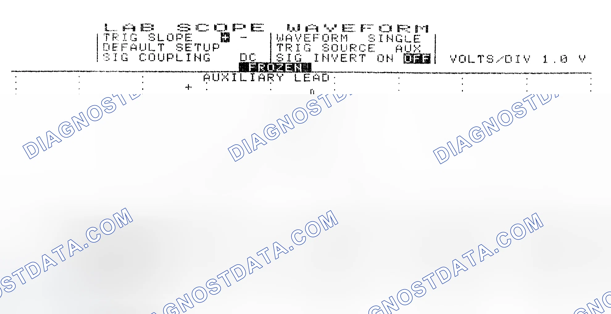 Scheme 19: Single Injector w/Excessive Current Flow - Current Pattern