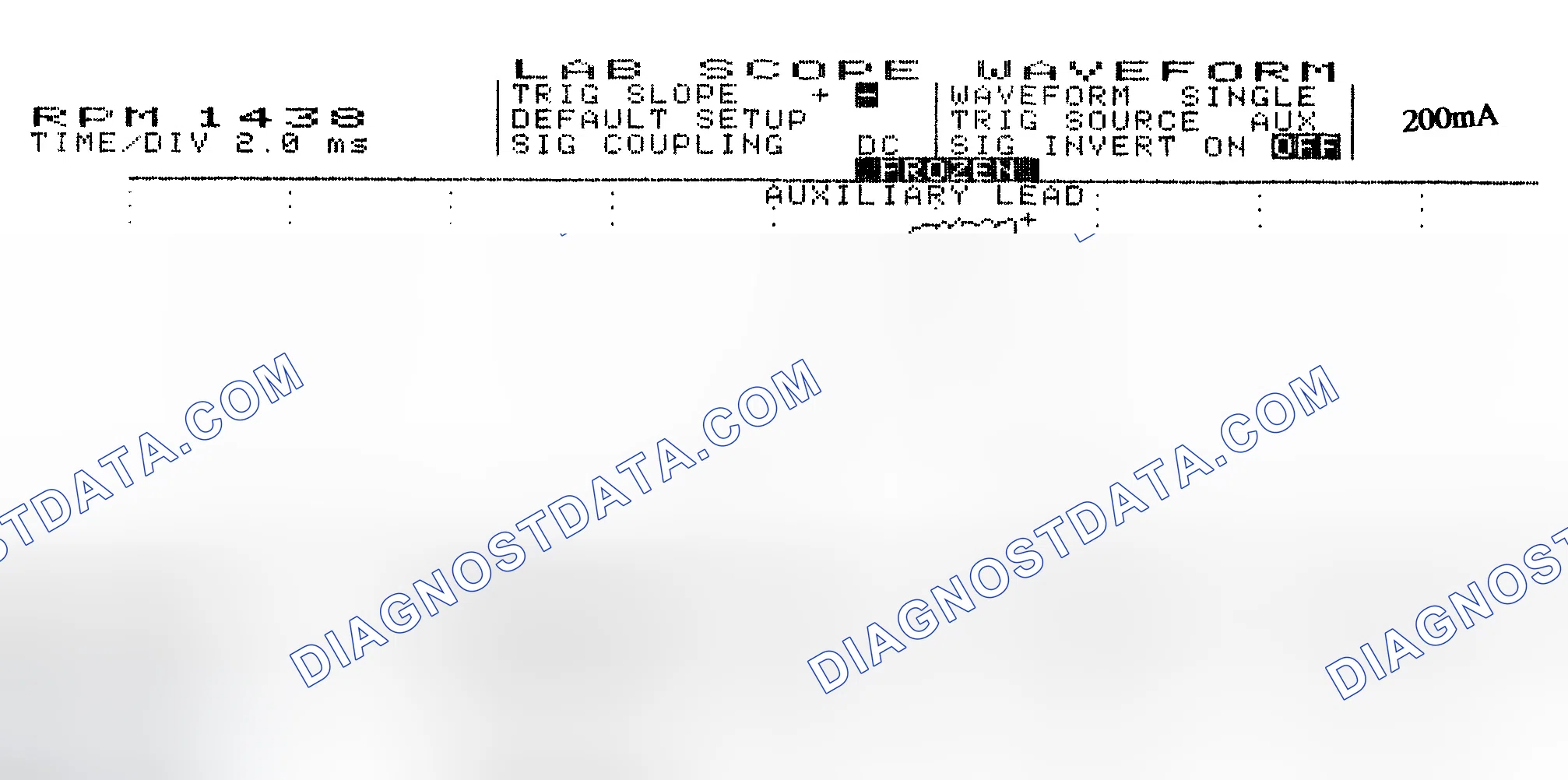 Scheme 15: Single Injector w/Normal Current Flow - Current Pattern