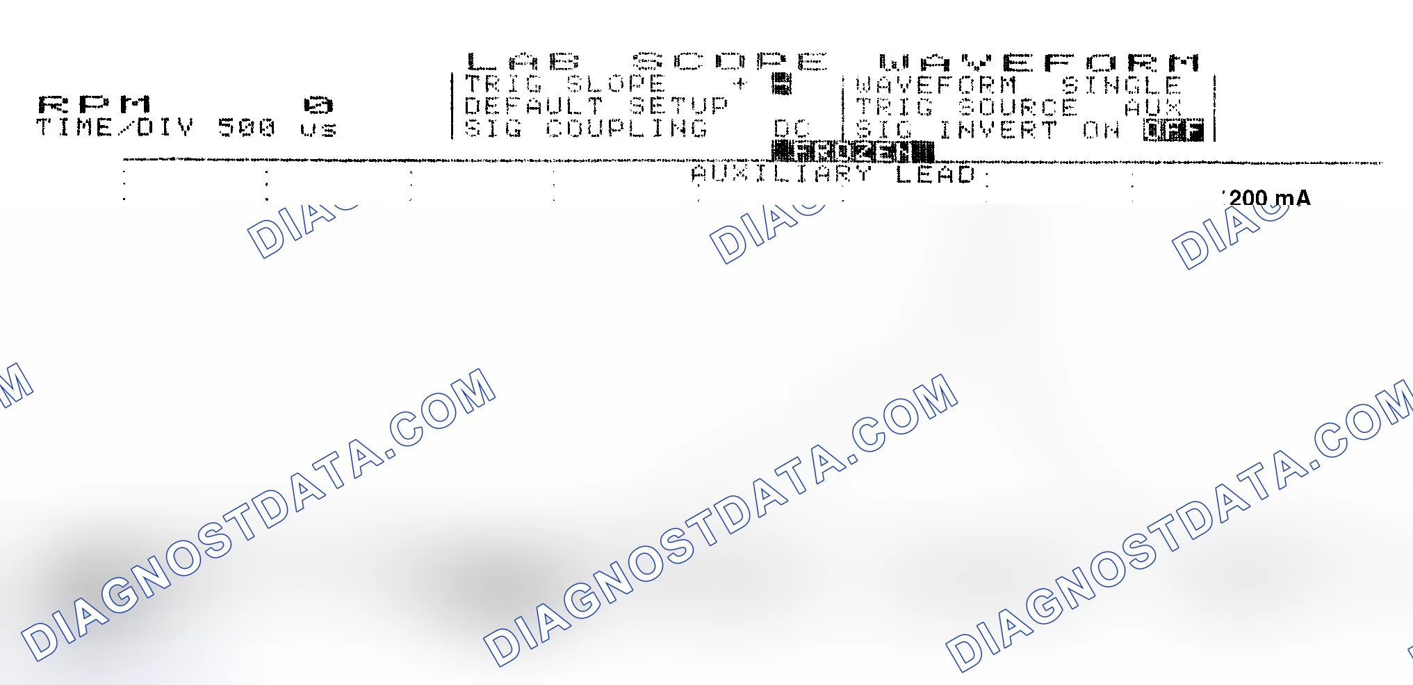 Scheme 17: Single Injector w/Normal Current Flow - Current Pattern