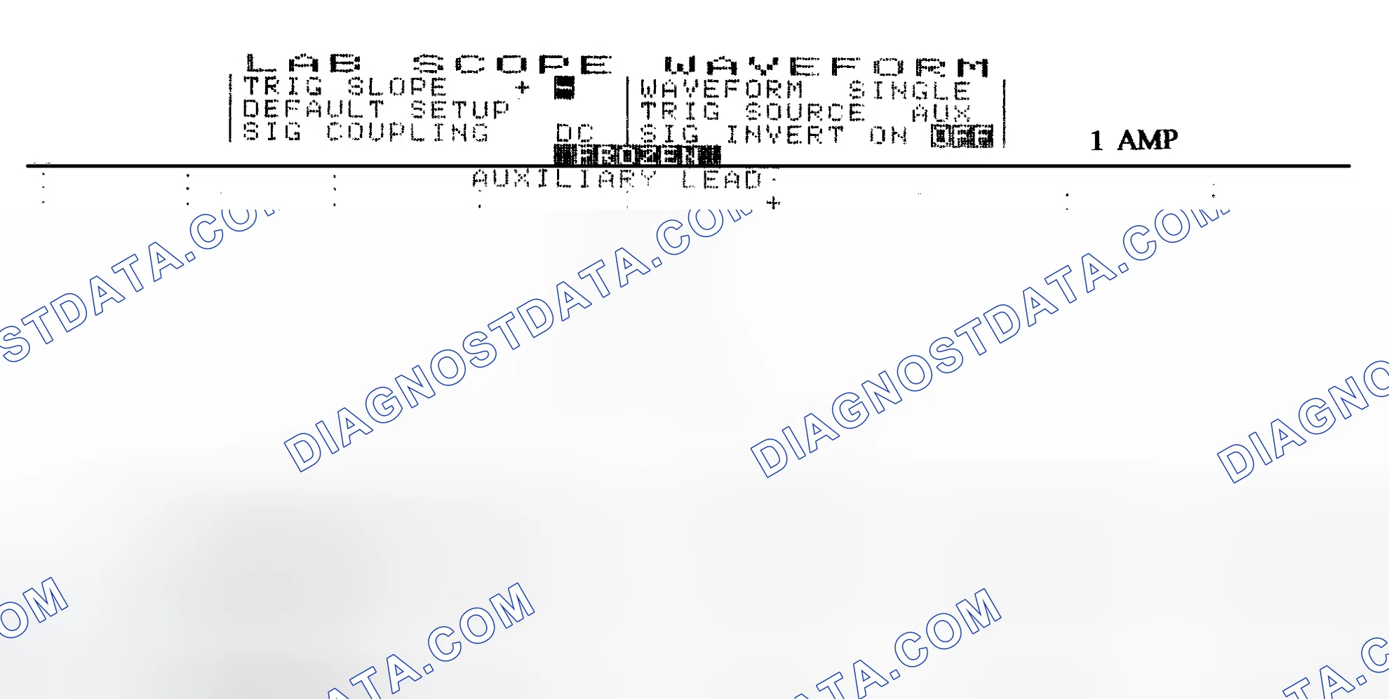 Scheme 20: Single Injector w/Normal Current Flow - Current Pattern