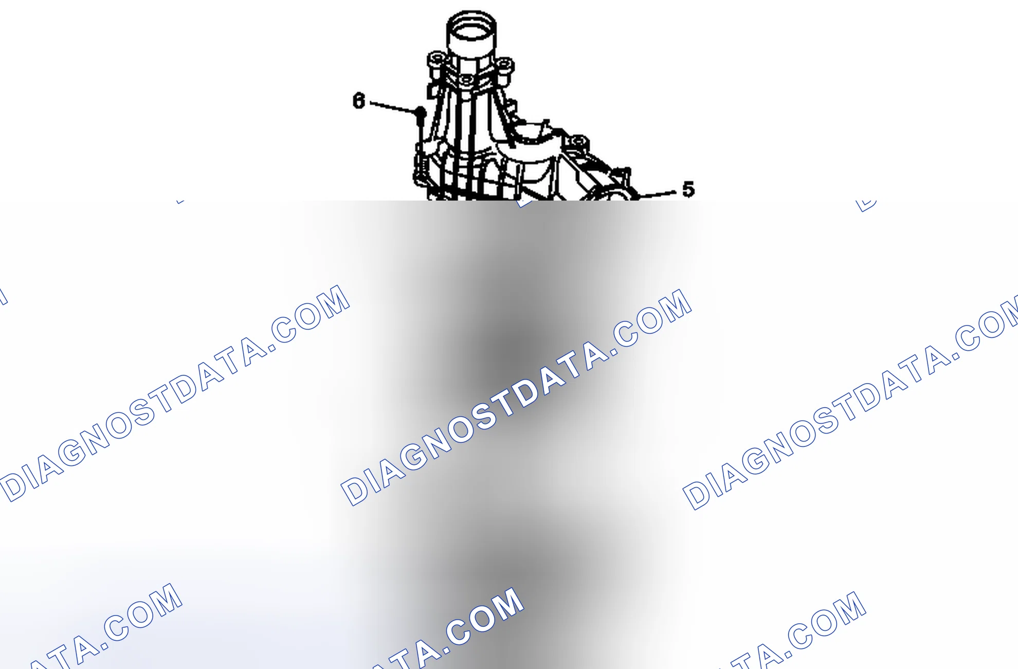 Scheme 25: Right Transfer Case, Input Shaft and Output Drive Shaft Installation