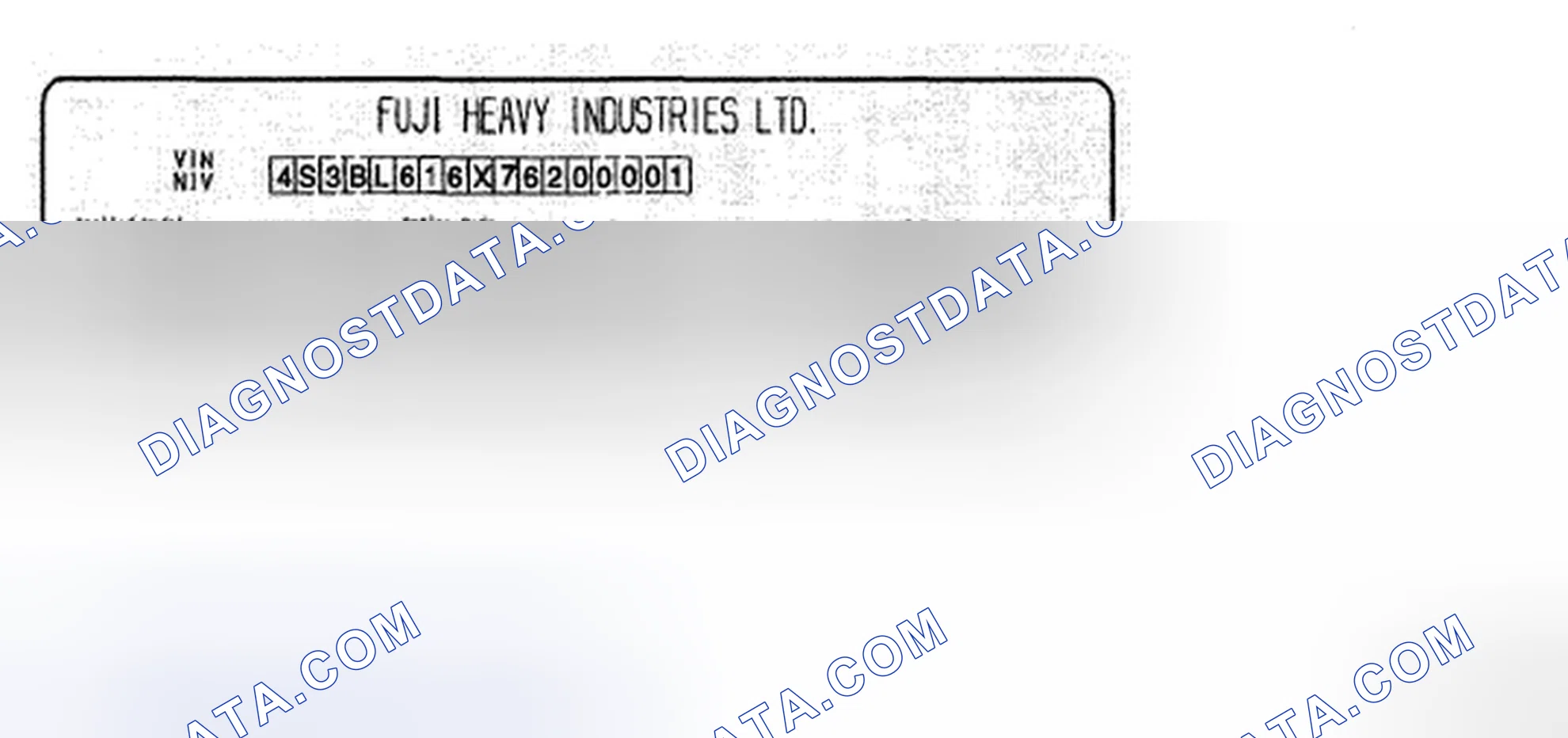 Scheme 10: Model number label