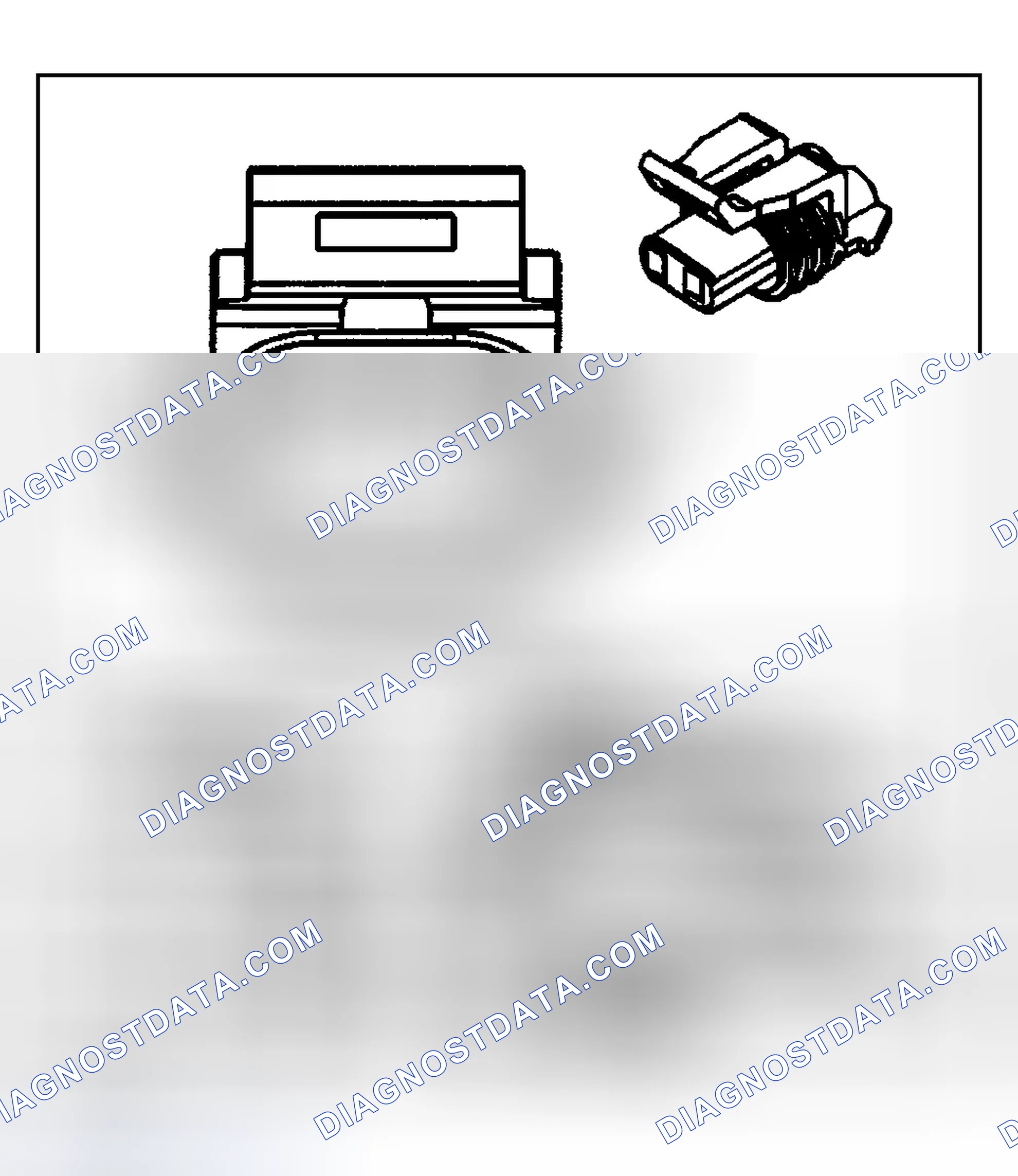 Scheme 166: Cooling System Connector End Views