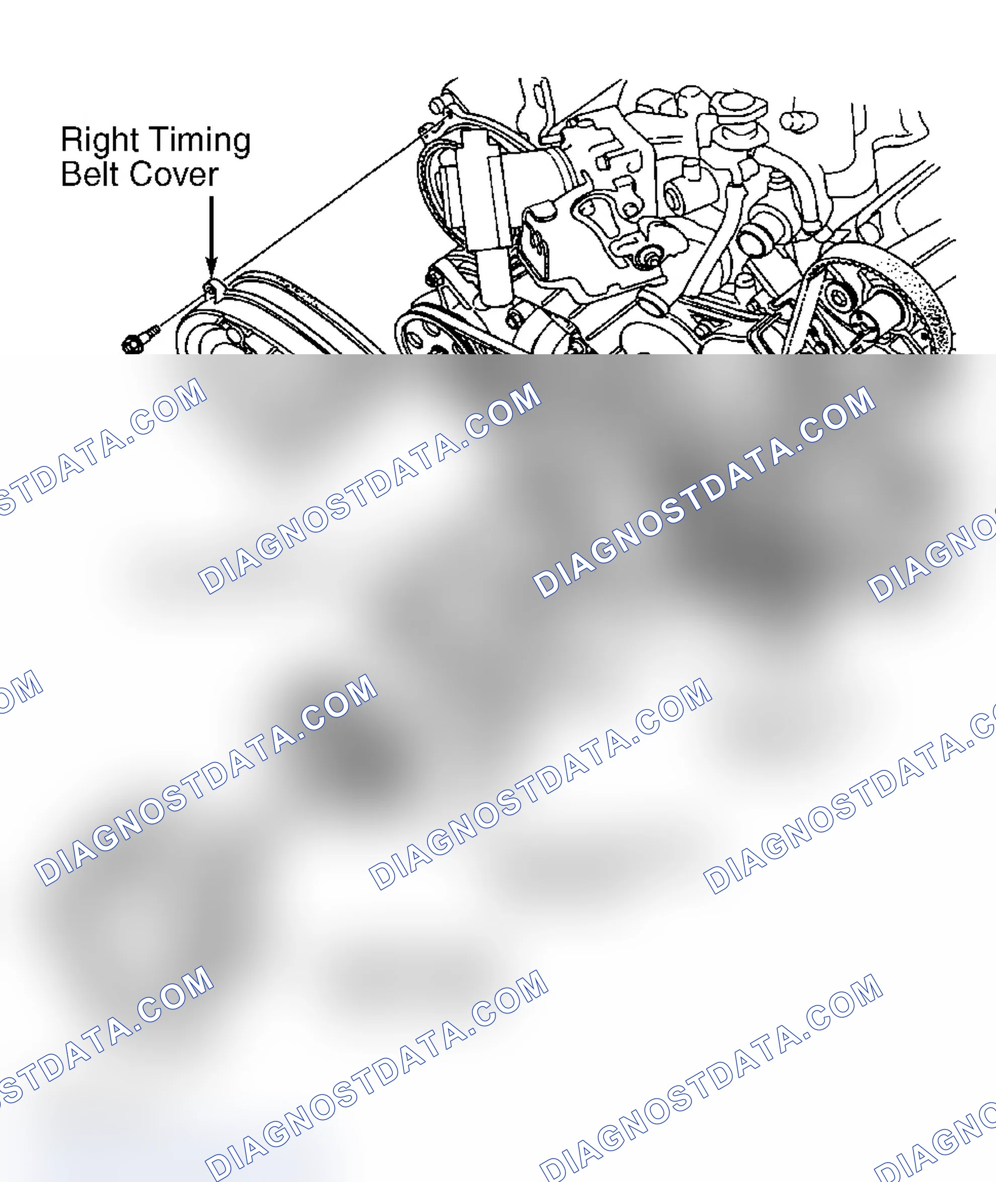 Scheme 1: Removal & Installation (Crankshaft/Cylinder Position Sensor - 3.5RL)
