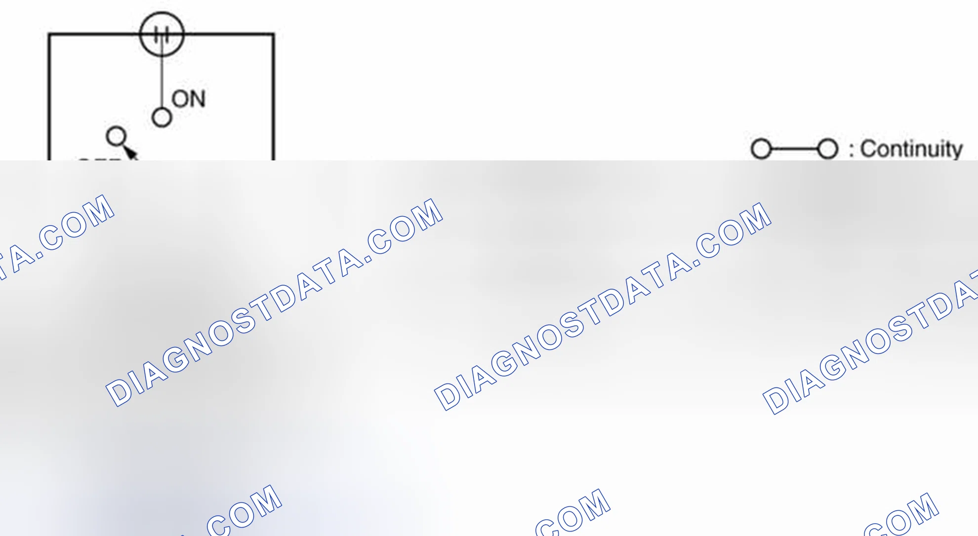 Scheme 58: FRONT FOG LIGHT SWITCH INSPECTION