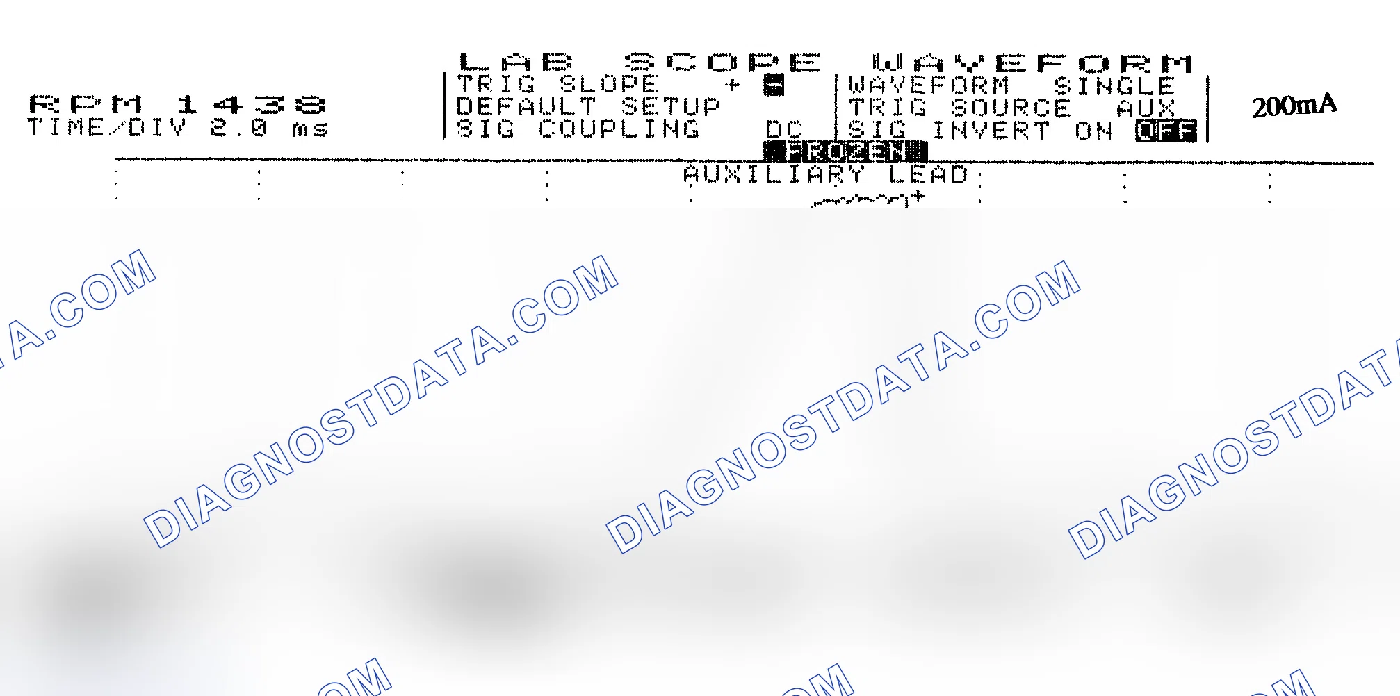 Scheme 15: Single Injector w/Normal Current Flow - Current Pattern