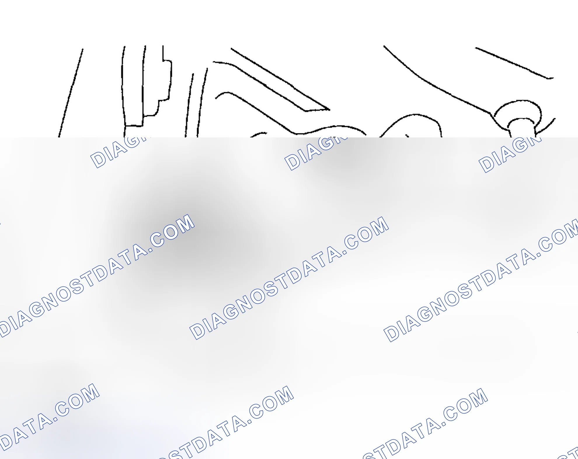 Scheme 812: Selector Lever Cable Adjustment - Floor Shift