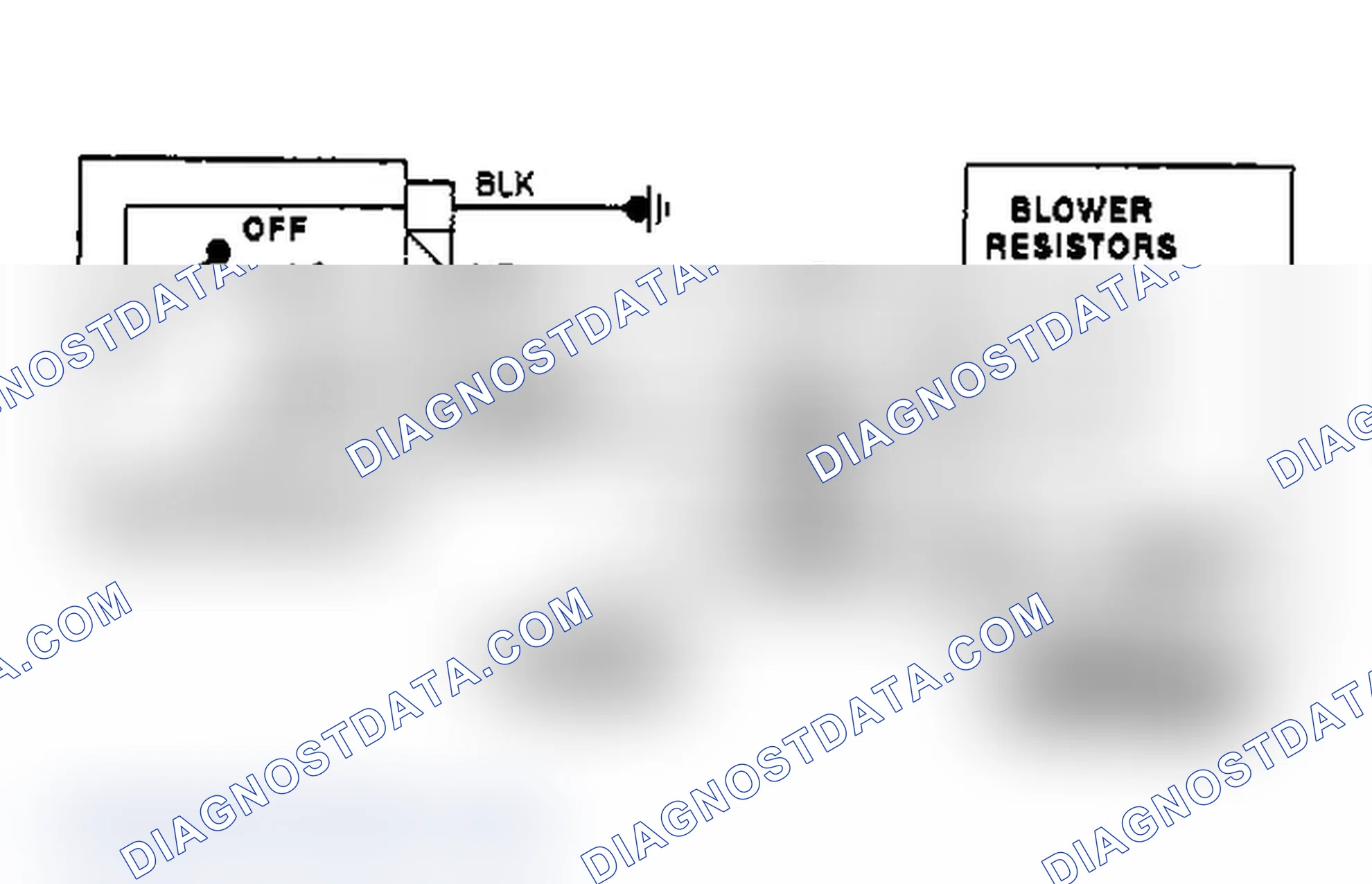 Fig. 11: Rear Heater System Wiring Diagram (G Series)
