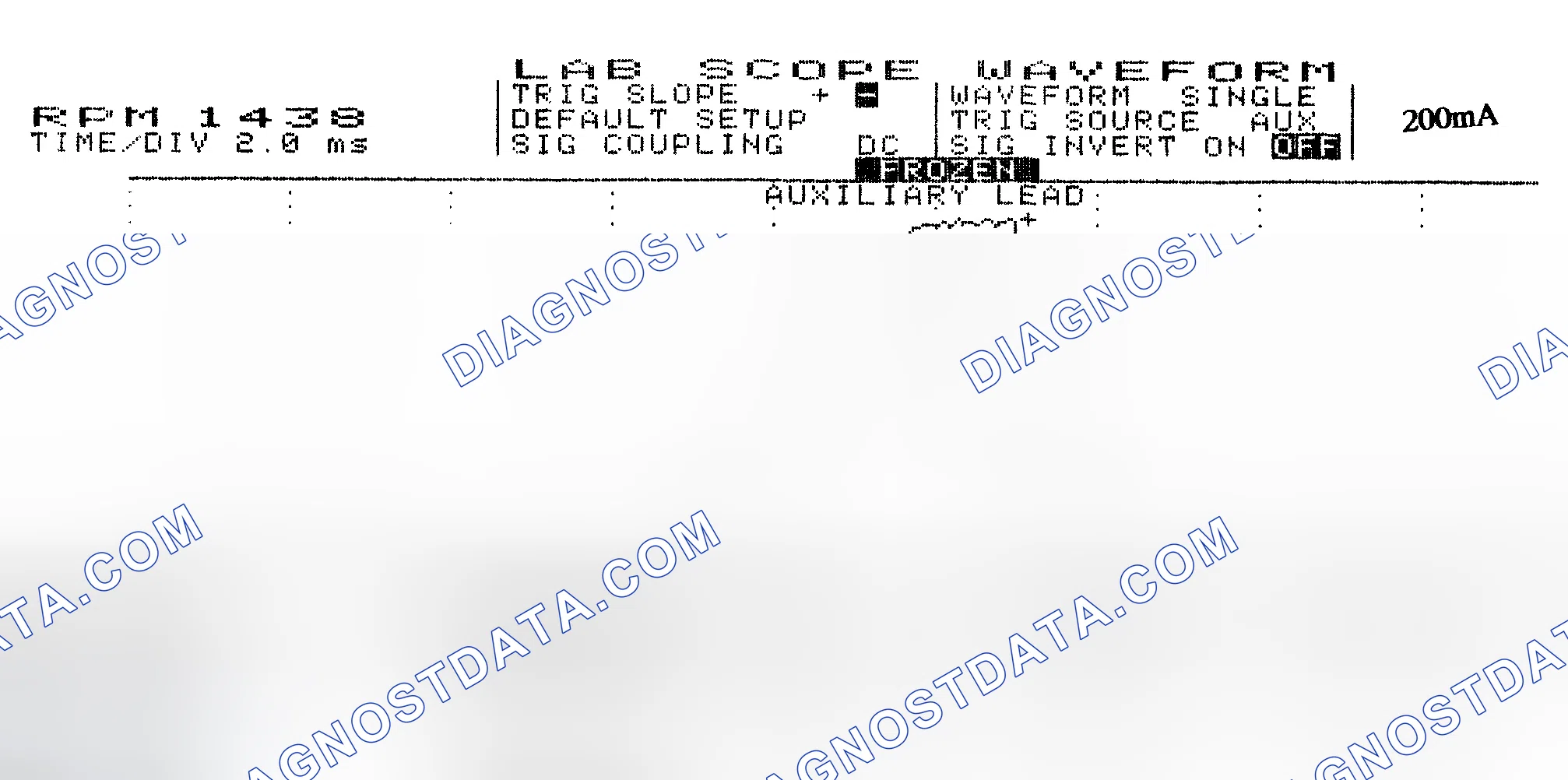 Scheme 15: Single Injector w/Normal Current Flow - Current Pattern