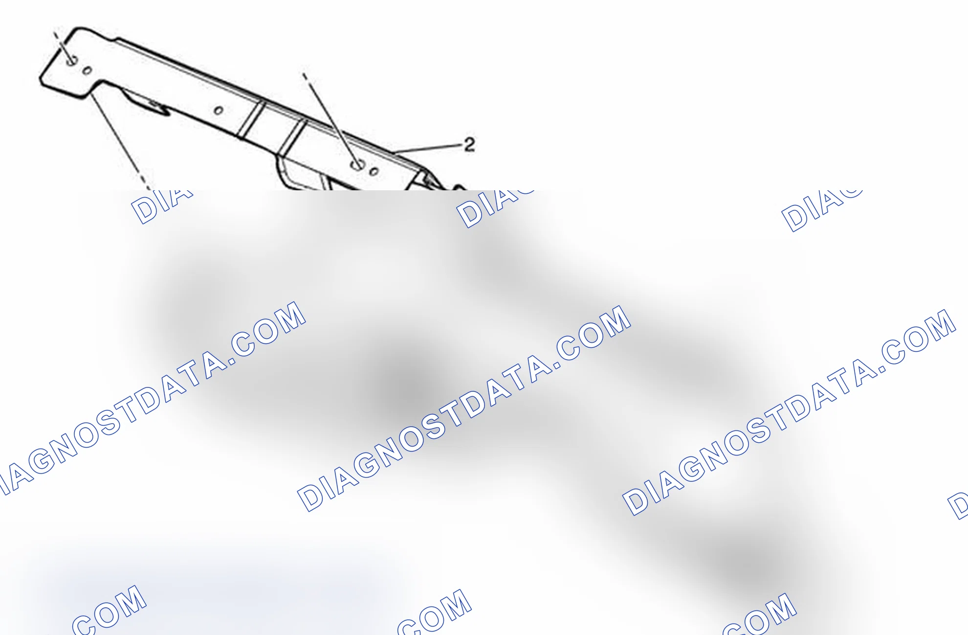 Scheme 40: Instrument Panel Compartment Door Lock Striker Replacement