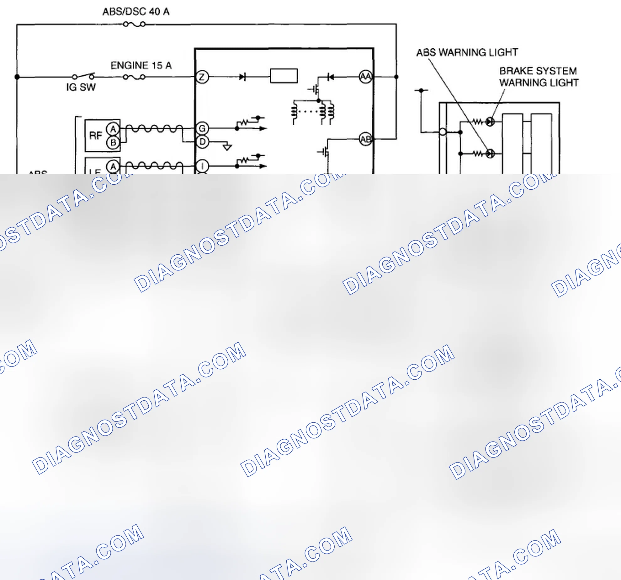 Scheme 52: SYSTEM WIRING DIAGRAM [ABS]