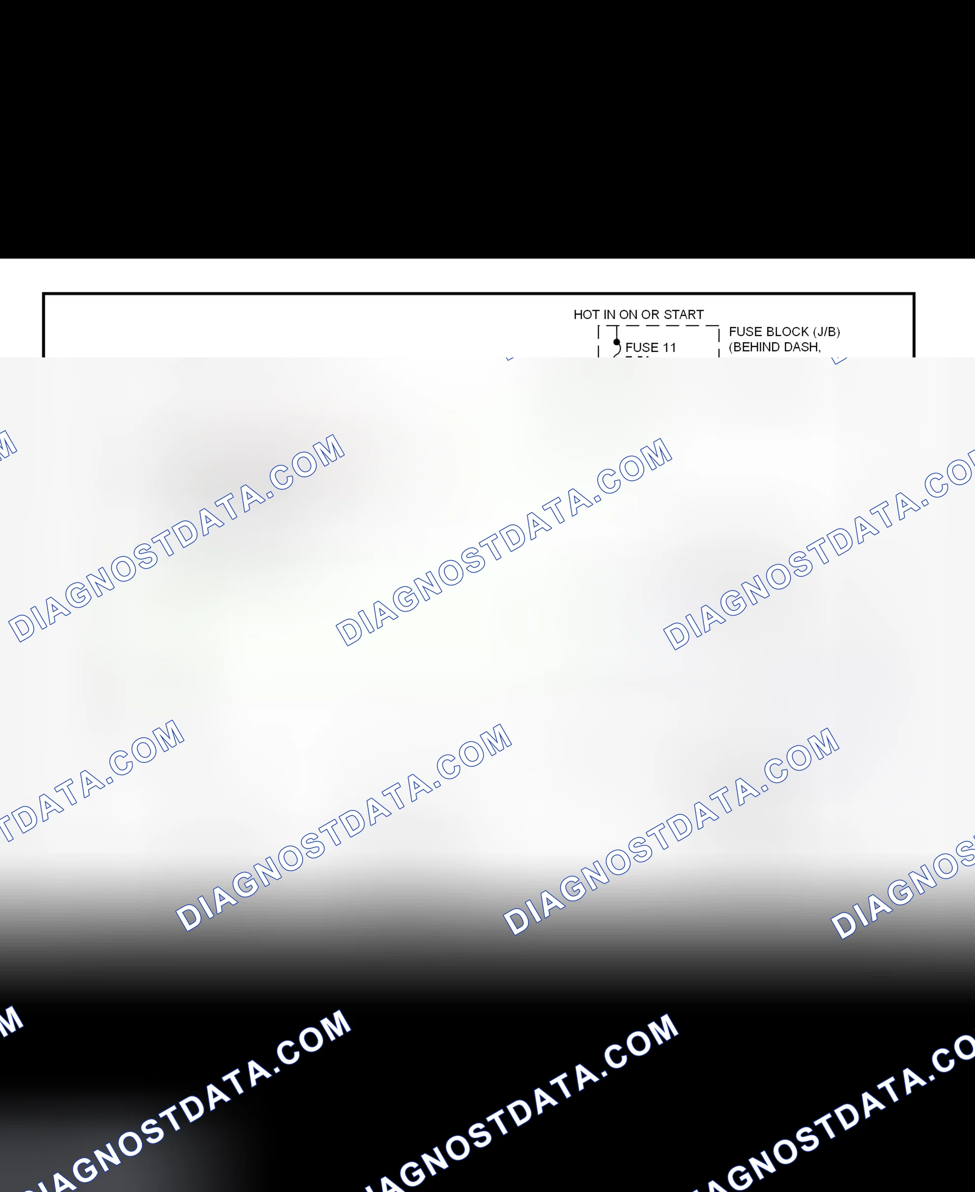 Scheme 89: Shift Interlock System Wiring Diagram (1999 Infiniti QX4)