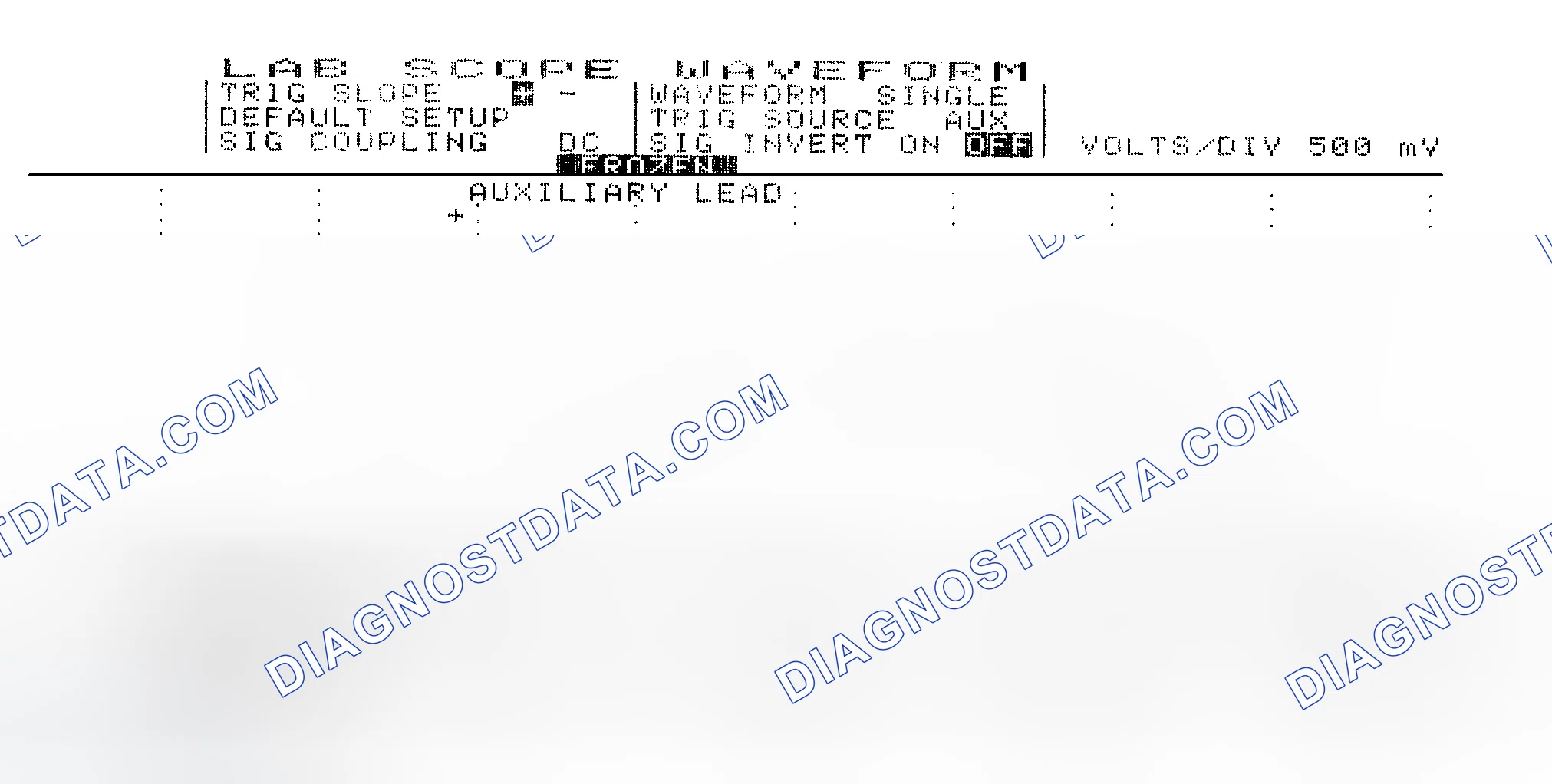 Scheme 14: Single Injector w/Excessive Current Flow - Current Pattern