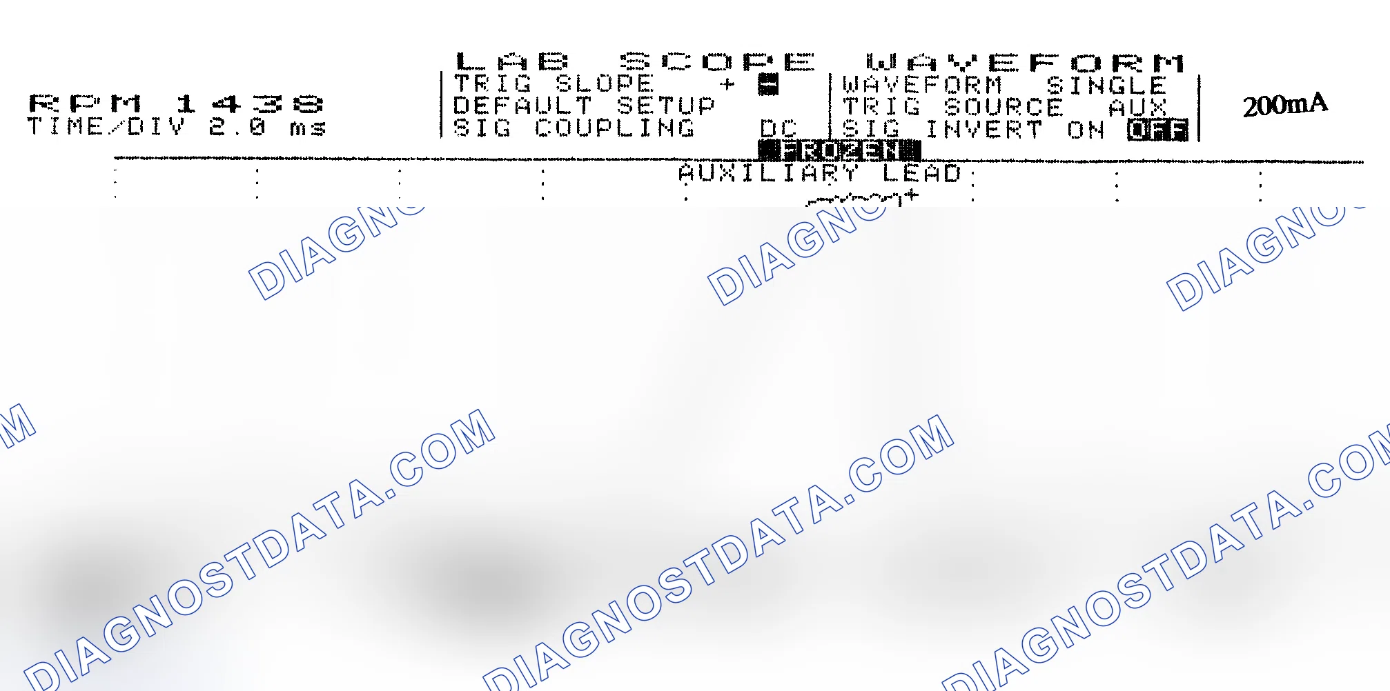 Scheme 15: Single Injector w/Normal Current Flow - Current Pattern