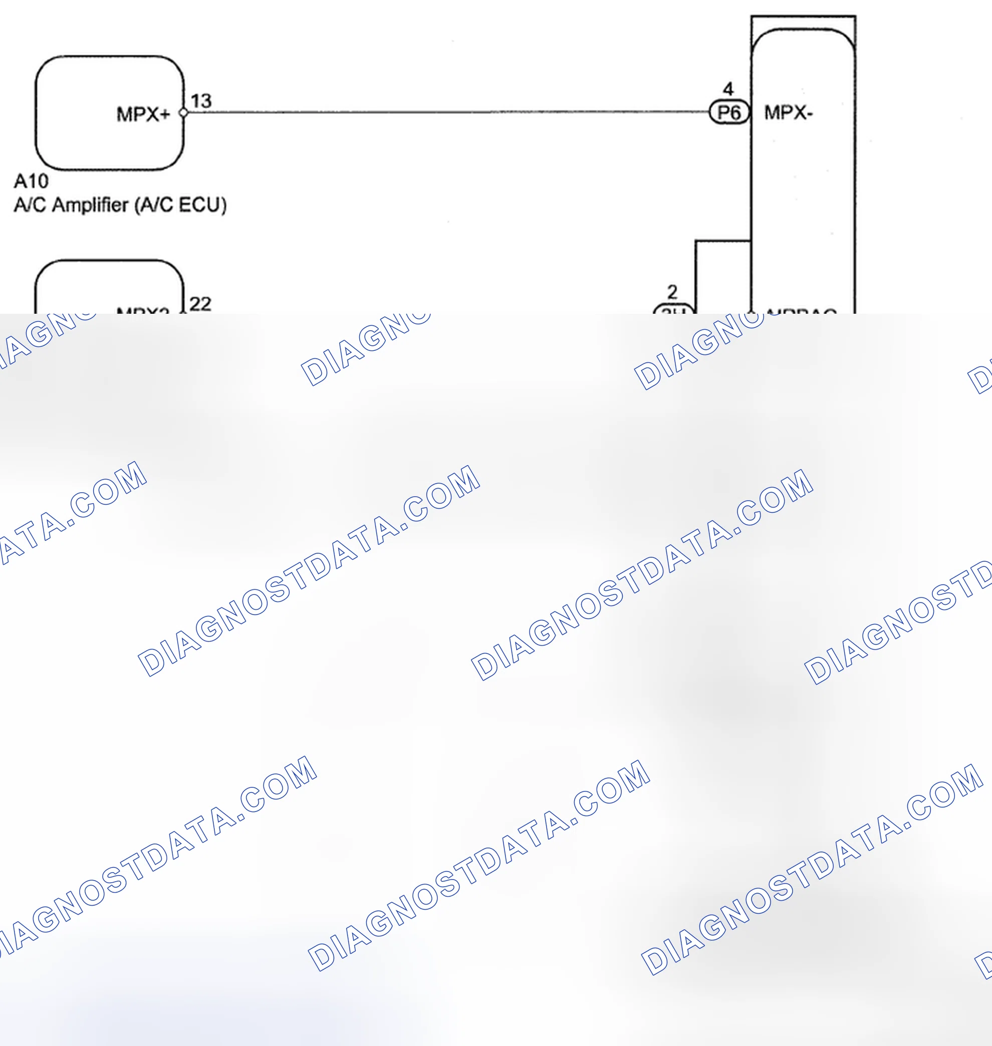 Scheme 80: Passenger Side Junction Block ECU Communication - Wiring Diagram