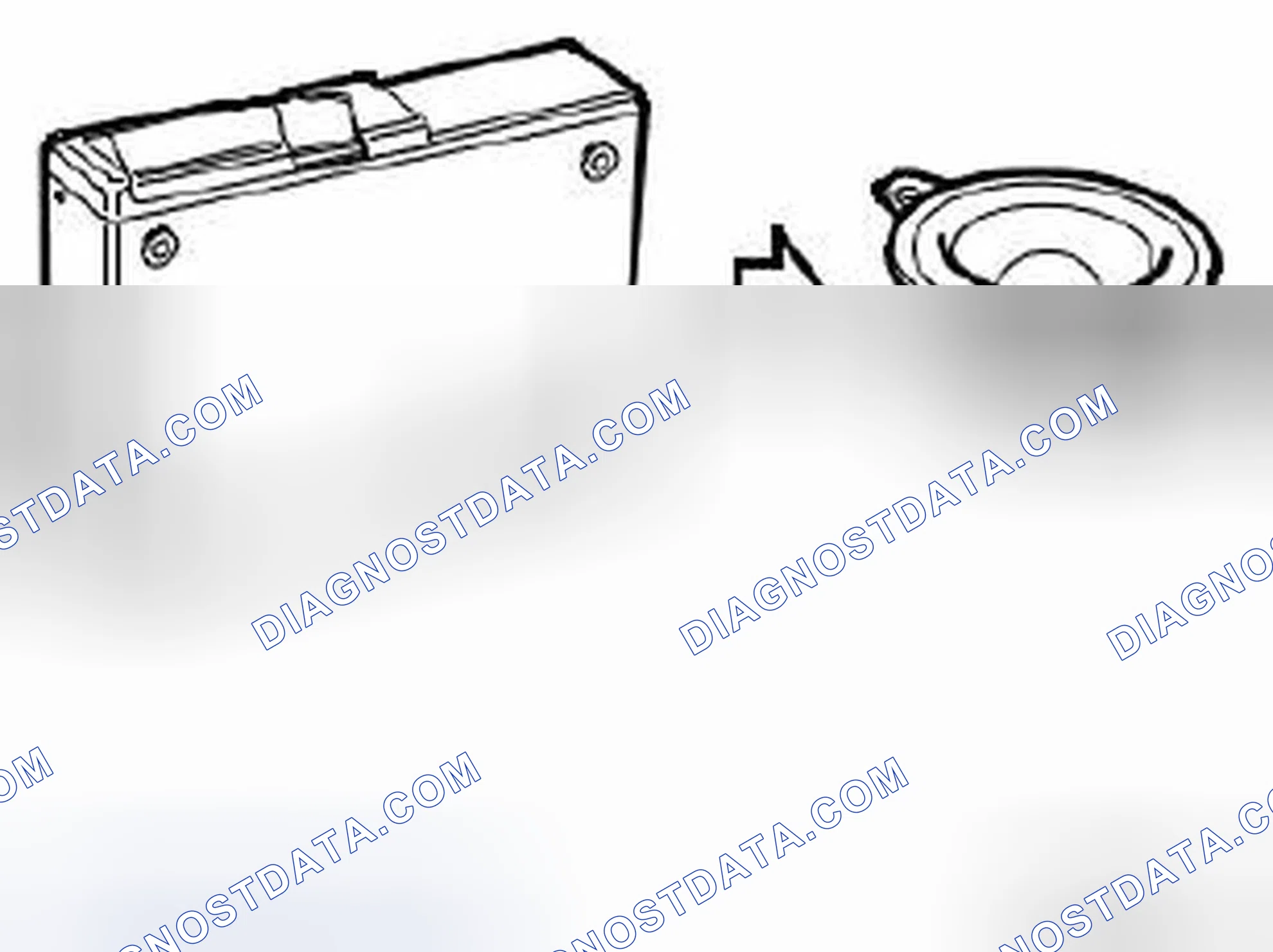 Scheme 317: No or poor sound when using the CD changer