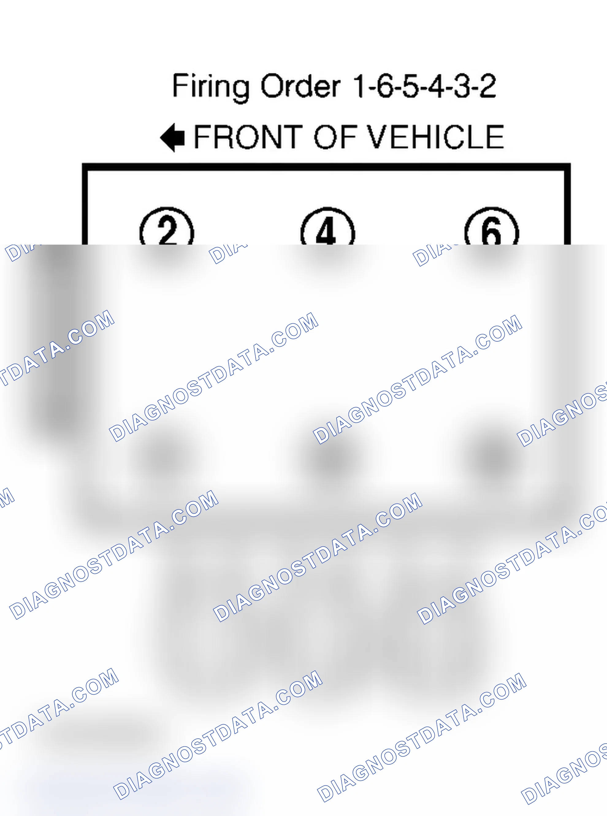 Scheme 7: Firing Order (3.8L - "F" Body)