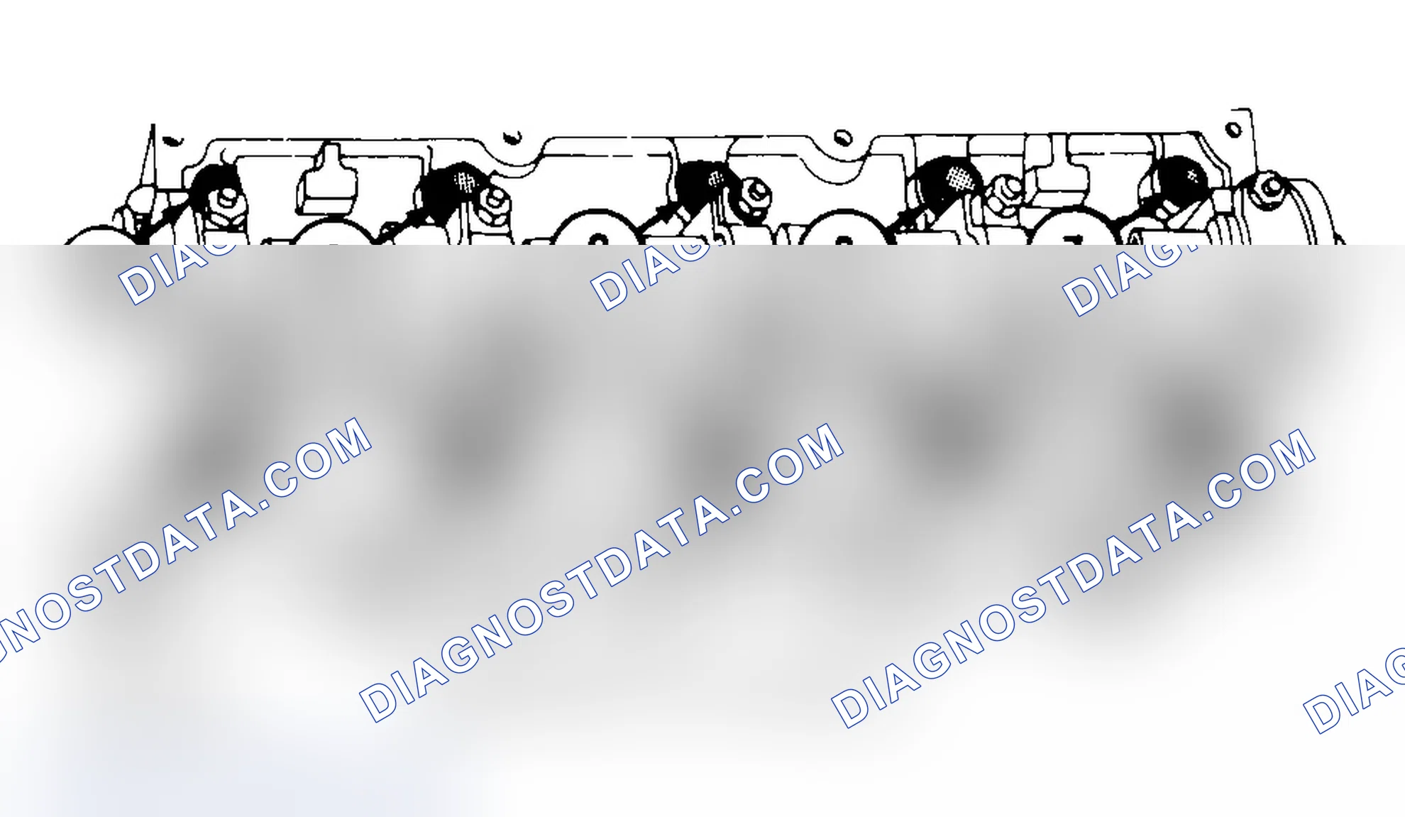 Scheme 3: Typical Cylinder Head Tightening or Loosening Sequence