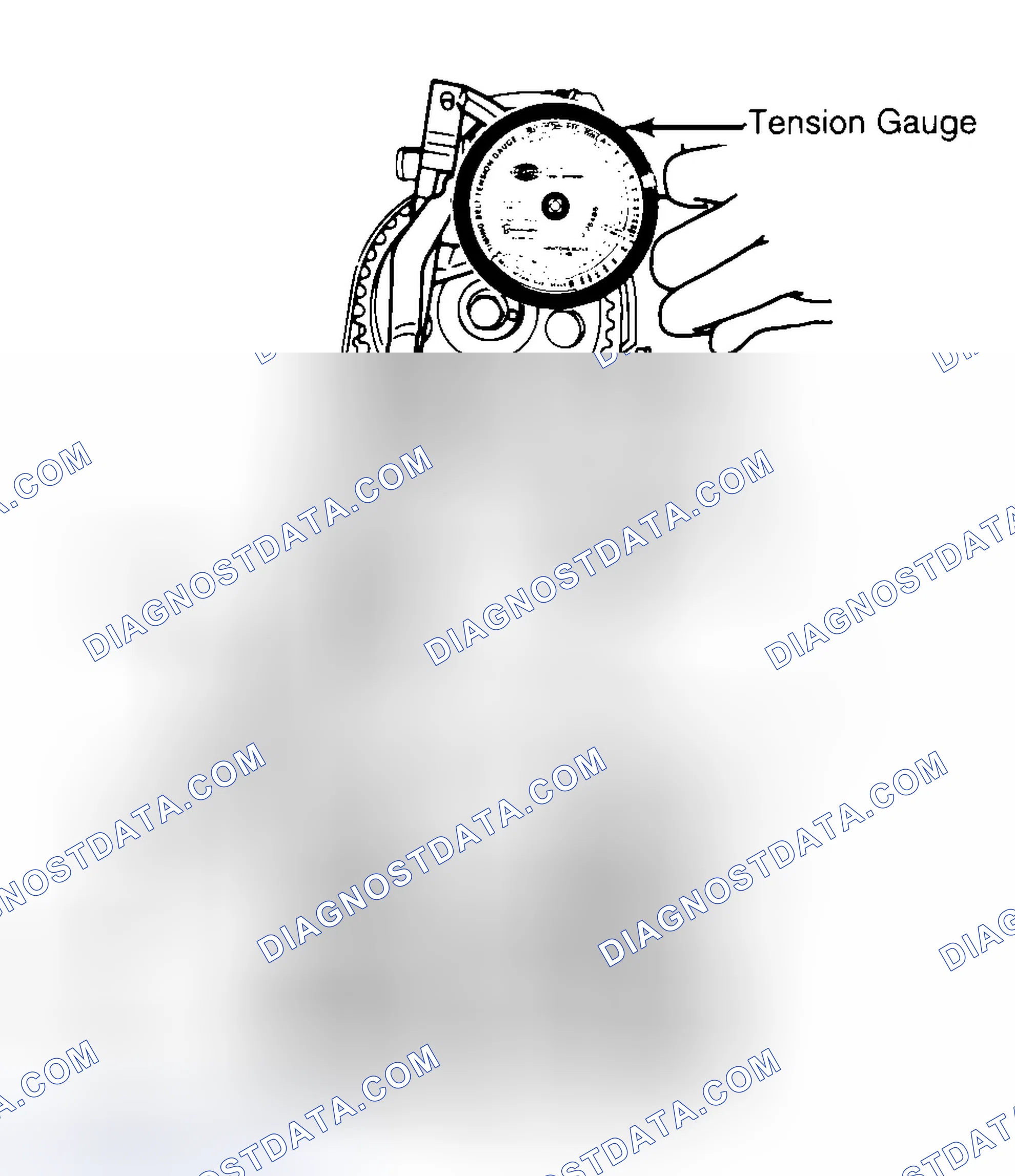 Scheme 3: Adjusting Typical Timing Belt Tension