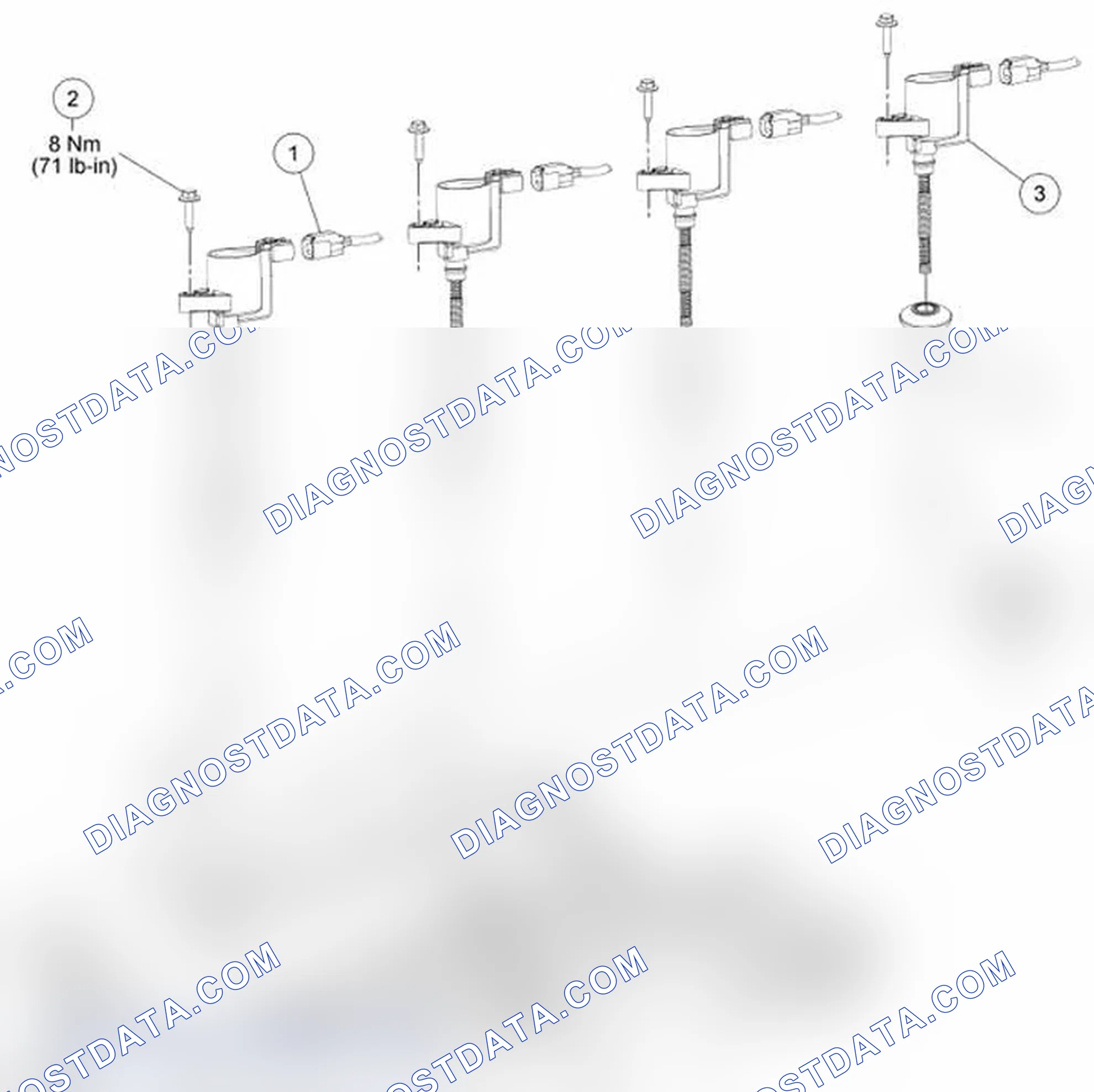 Scheme 1: Engine Ignition Components - Exploded View