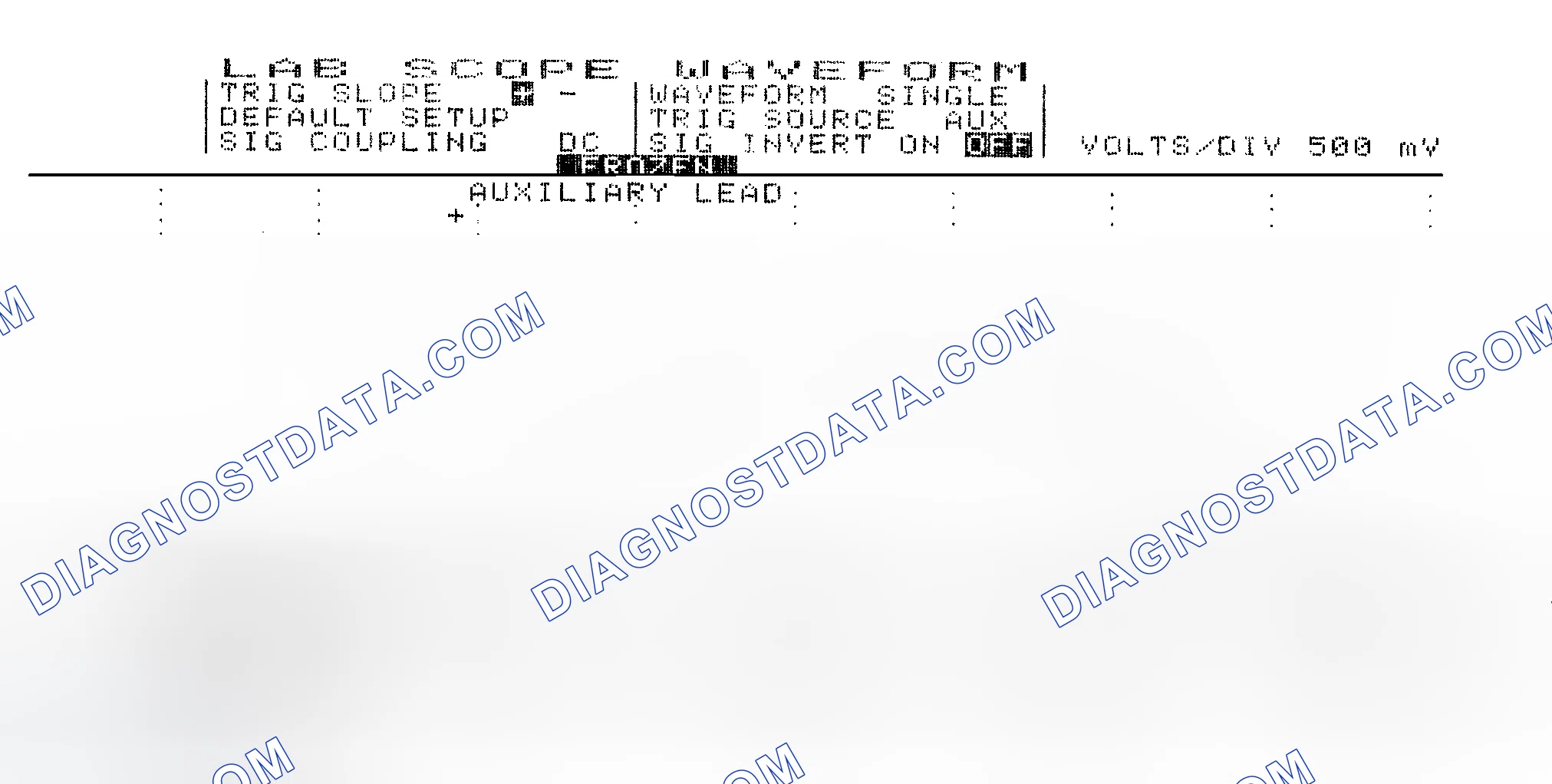 Scheme 14: Single Injector w/Excessive Current Flow - Current Pattern
