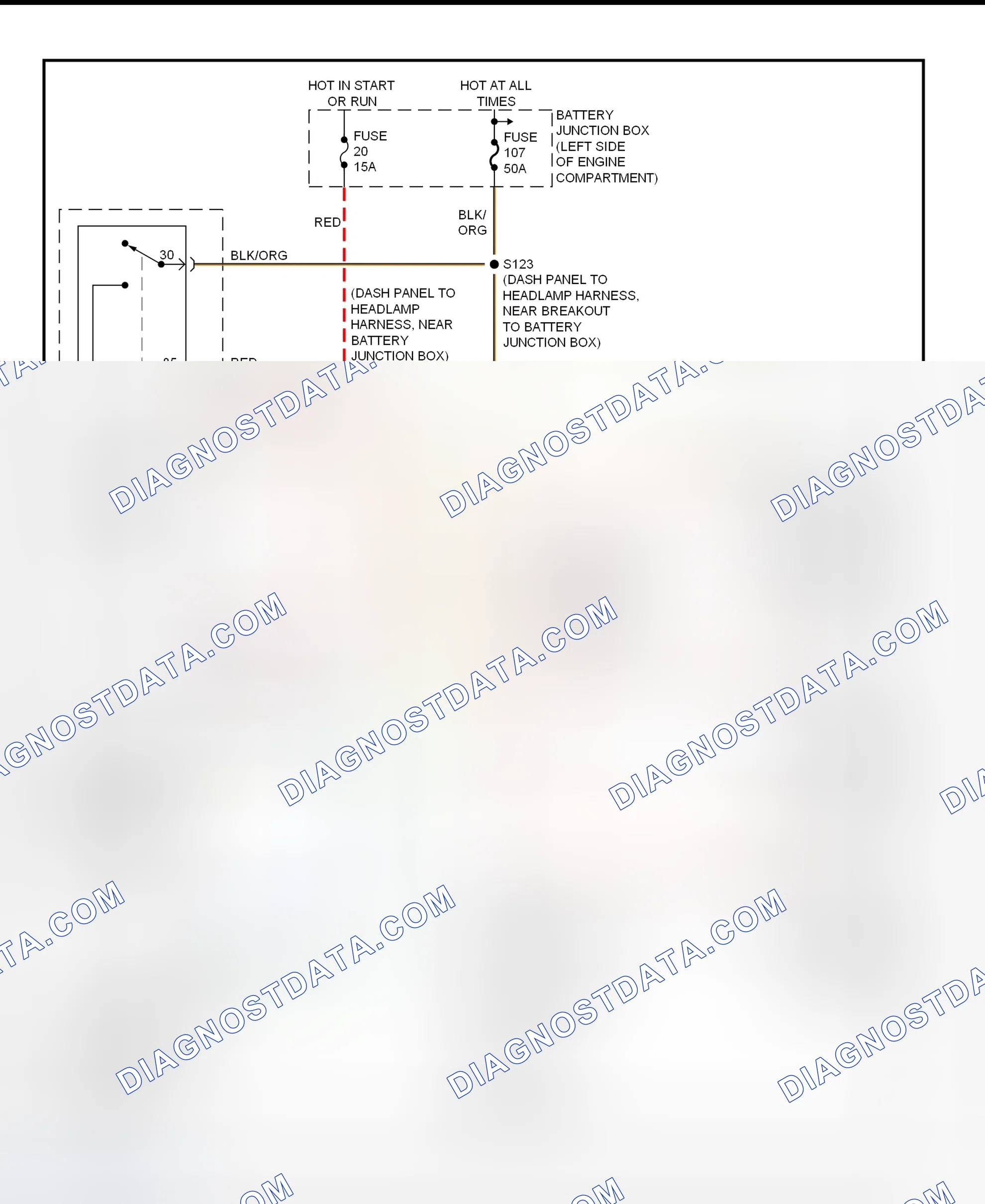 Scheme 33: Electric Cooling Fan Wiring Diagram (Windstar)