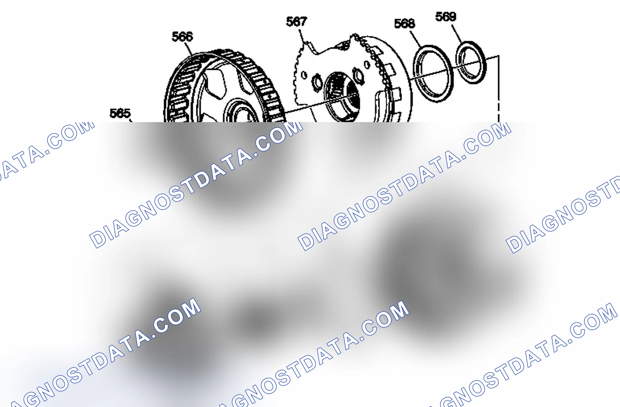 Scheme 164: Input, Output and Reaction Gearsets- 6T30/6T40