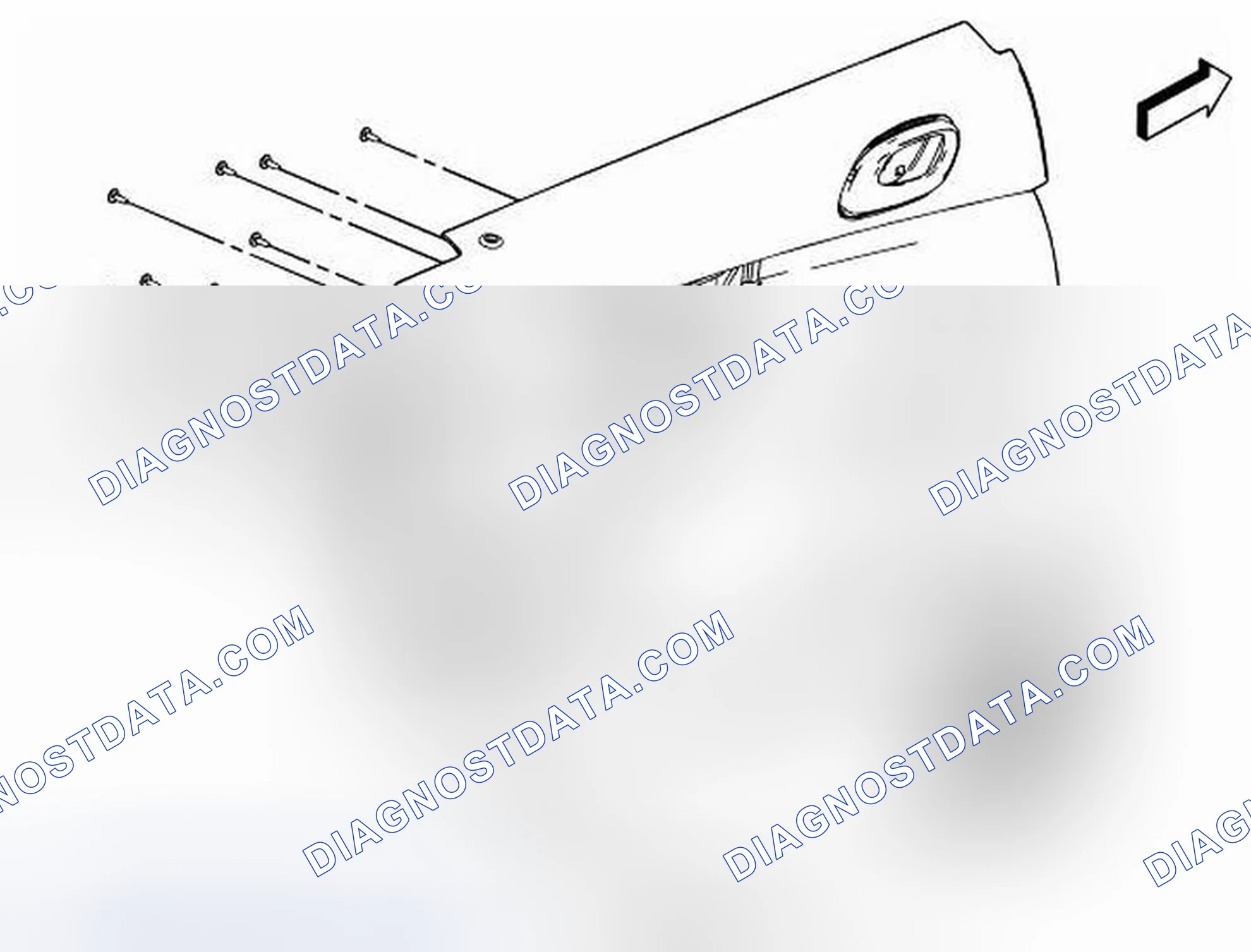 Scheme 83: Rear Side Door Armrest Replacement