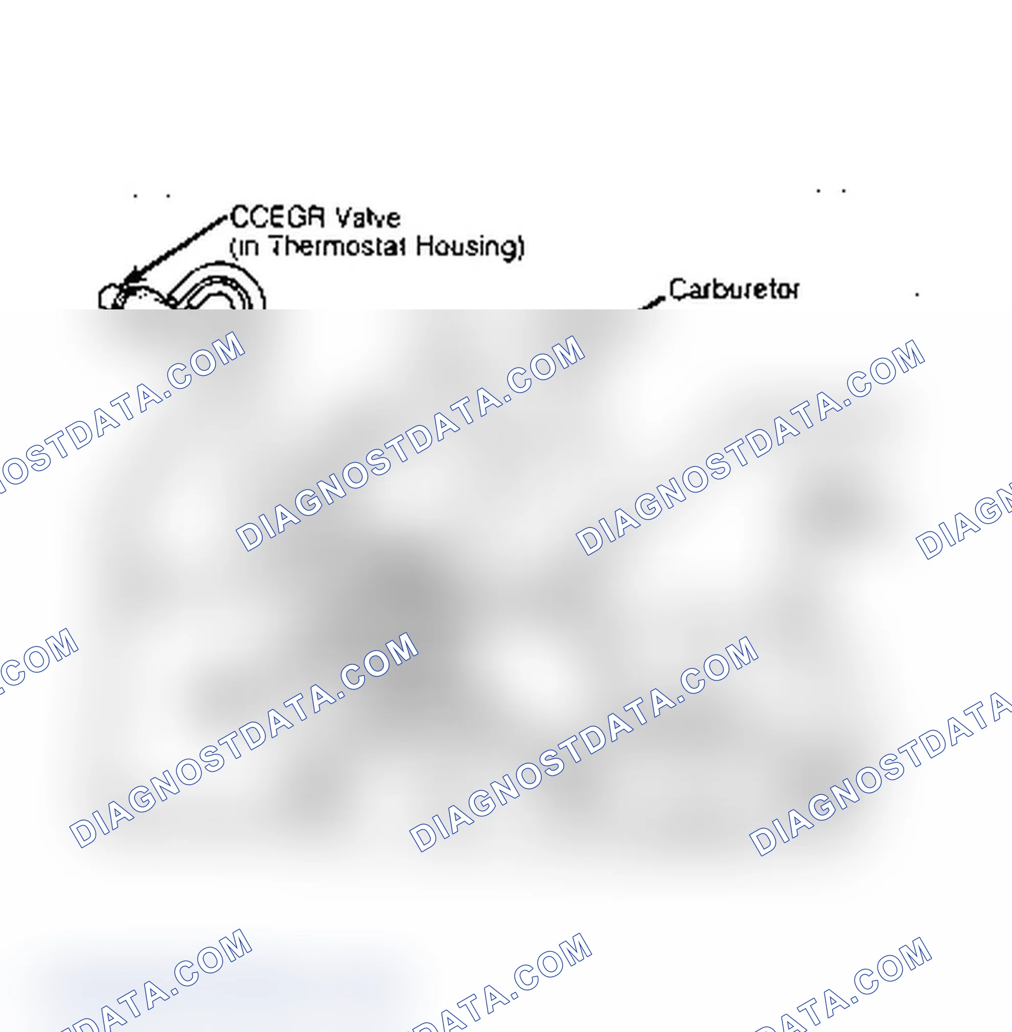 Scheme 13: Ported Vacuum Control EGR System (1.6L & 2.2L 4-Cyl.)