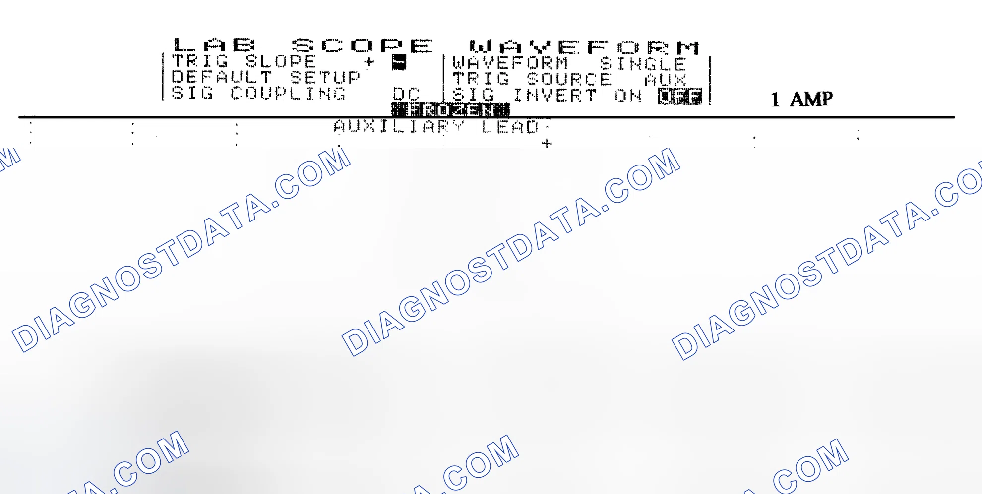 Scheme 20: Single Injector w/Normal Current Flow - Current Pattern
