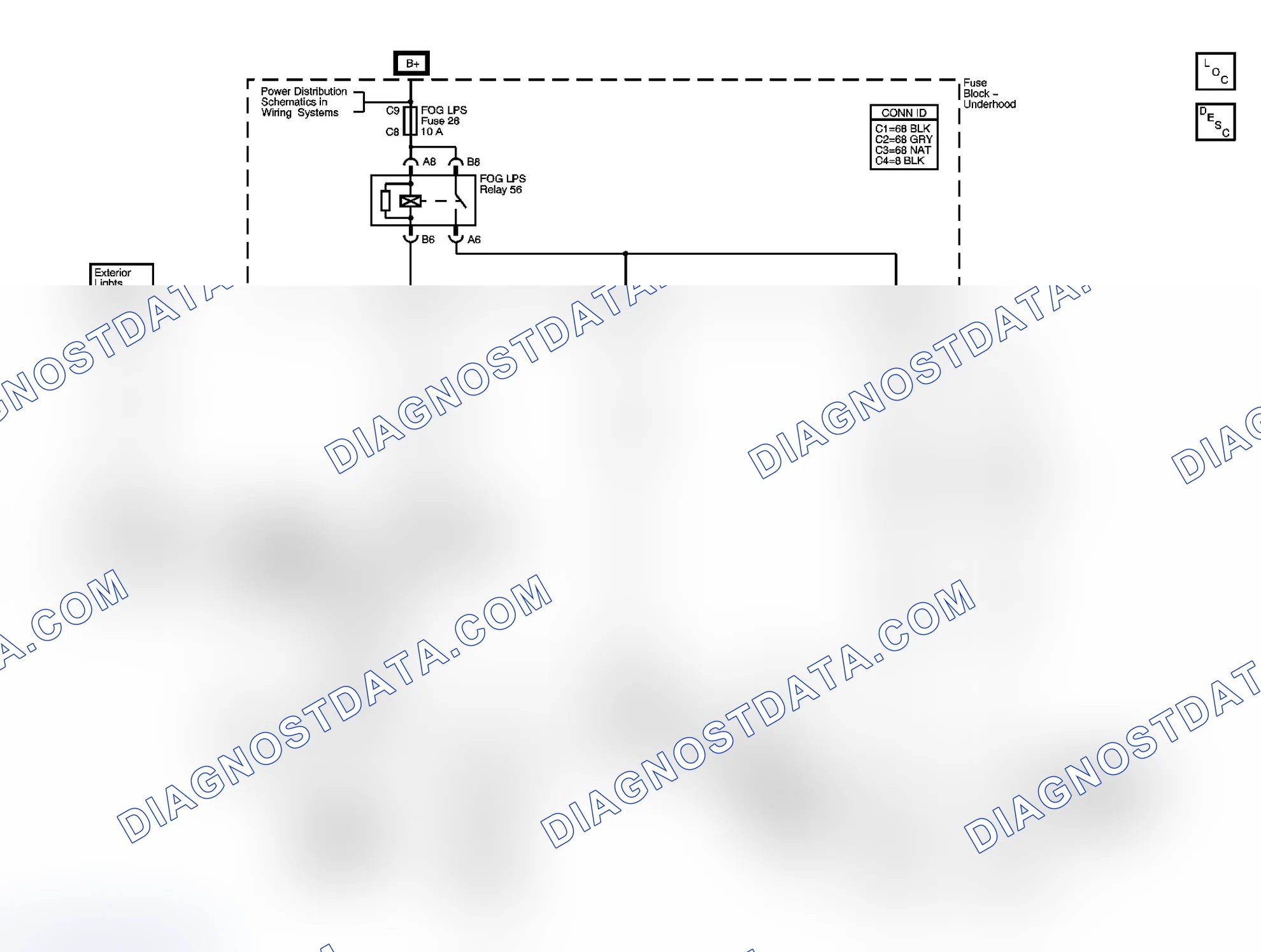 Scheme 3: Fog Lights Schematics